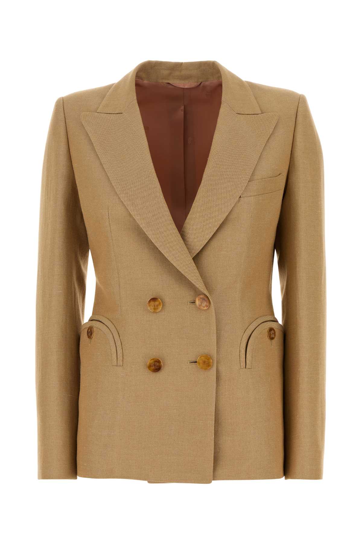 Beige linen blend blazer BZCHD03RNEM001 (BLAZE MILANO / ブレザー・ジャケット ) | BLAZE MILANO (ブレーズ ミラノ)
