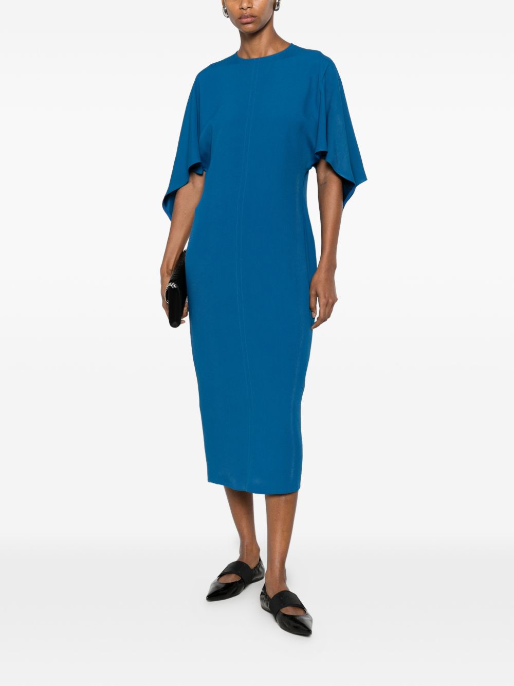 Stella McCartney Dresses Blue 6A07103FU3724300 (Stella McCartney / ワンピース・ドレス・オールインワン ) | Stella McCartney (ステラ マッカートニー)(4)