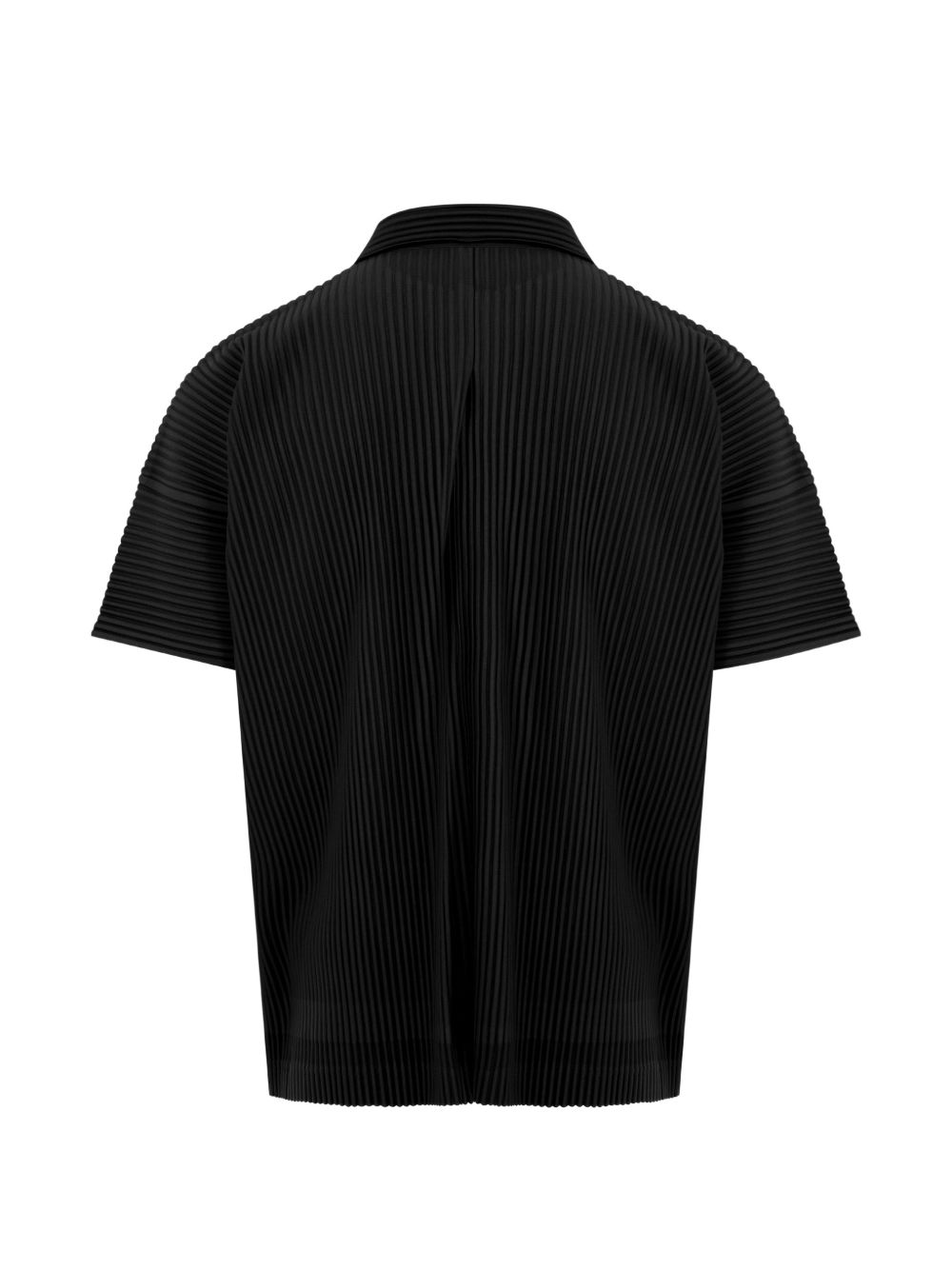 HOMME PLISSE' ISSEY MIYAKE Shirts Black HP66JJ05115 (HOMME PLISSÉ ISSEY MIYAKE / シャツ・ブラウス ) | HOMME PLISSÉ ISSEY MIYAKE (オムプリッセ イッセイ ミヤケ)(1)