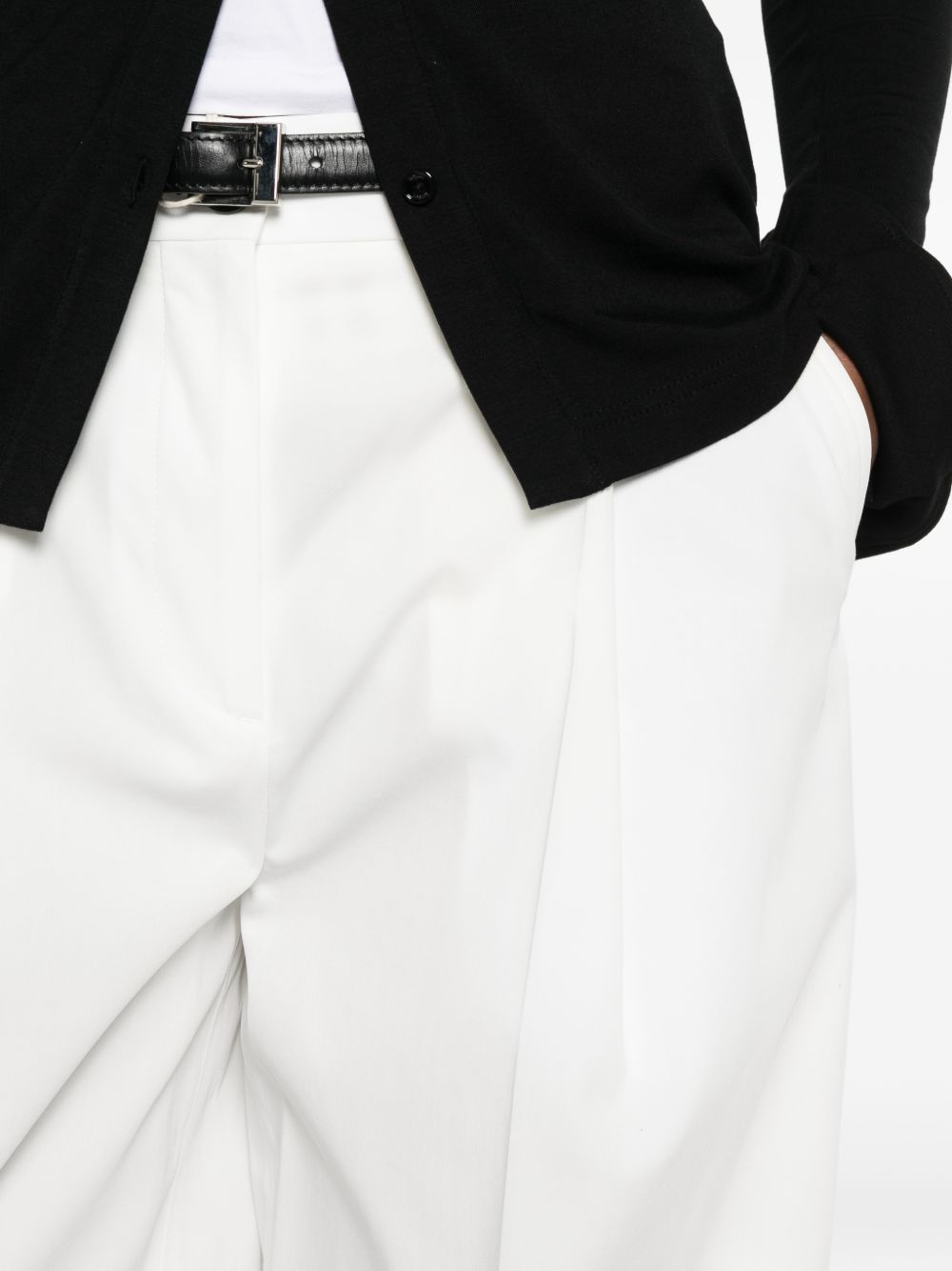 TOTEME PRE Trousers White 263WRB0417FB0490047 (TOTEME / パンツ ) | TOTEME (トーテム)(3)