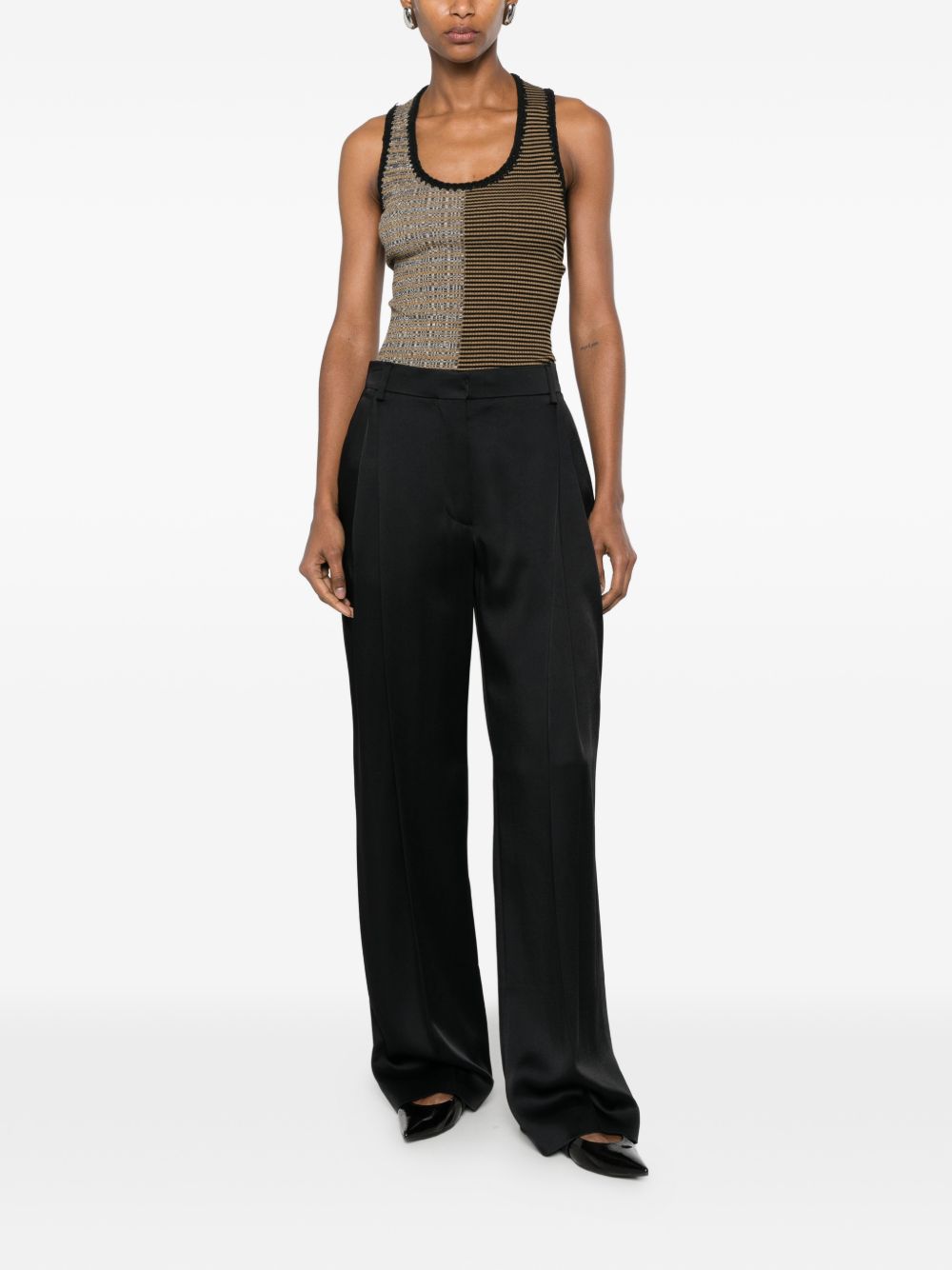 Stella McCartney Trousers Black 6440243FU3021000 (Stella McCartney / パンツ ) | Stella McCartney (ステラ マッカートニー)(1)