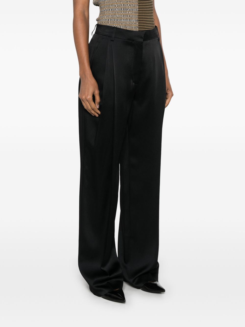 Stella McCartney Trousers Black 6440243FU3021000 (Stella McCartney / パンツ ) | Stella McCartney (ステラ マッカートニー)(4)