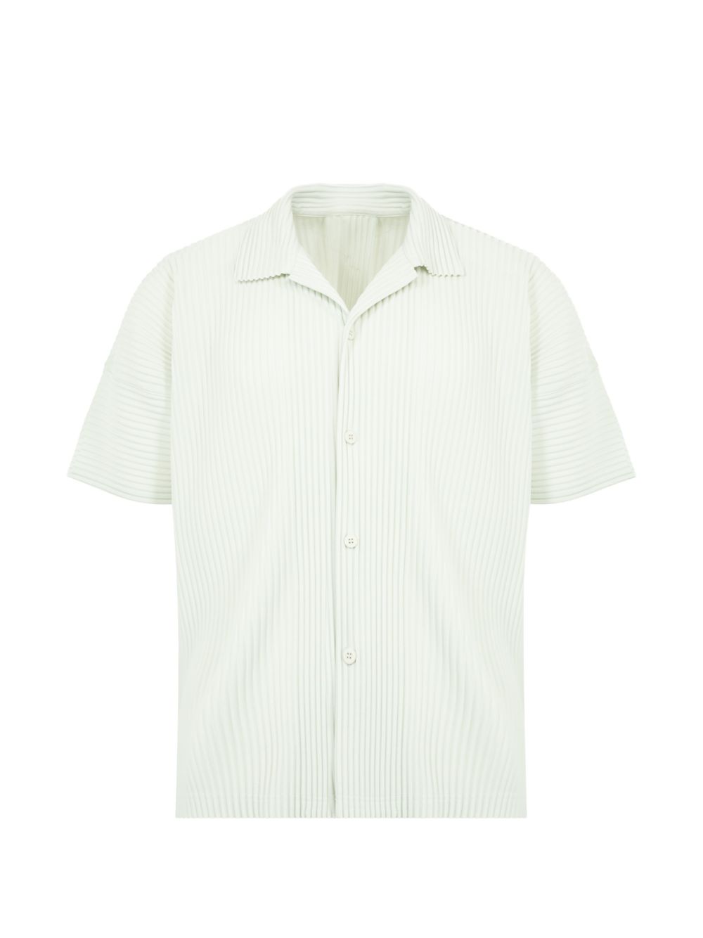 HOMME PLISSE' ISSEY MIYAKE Shirts Green HP66JJ05160 (HOMME PLISSÉ ISSEY MIYAKE / シャツ・ブラウス ) | HOMME PLISSÉ ISSEY MIYAKE (オムプリッセ イッセイ ミヤケ)
