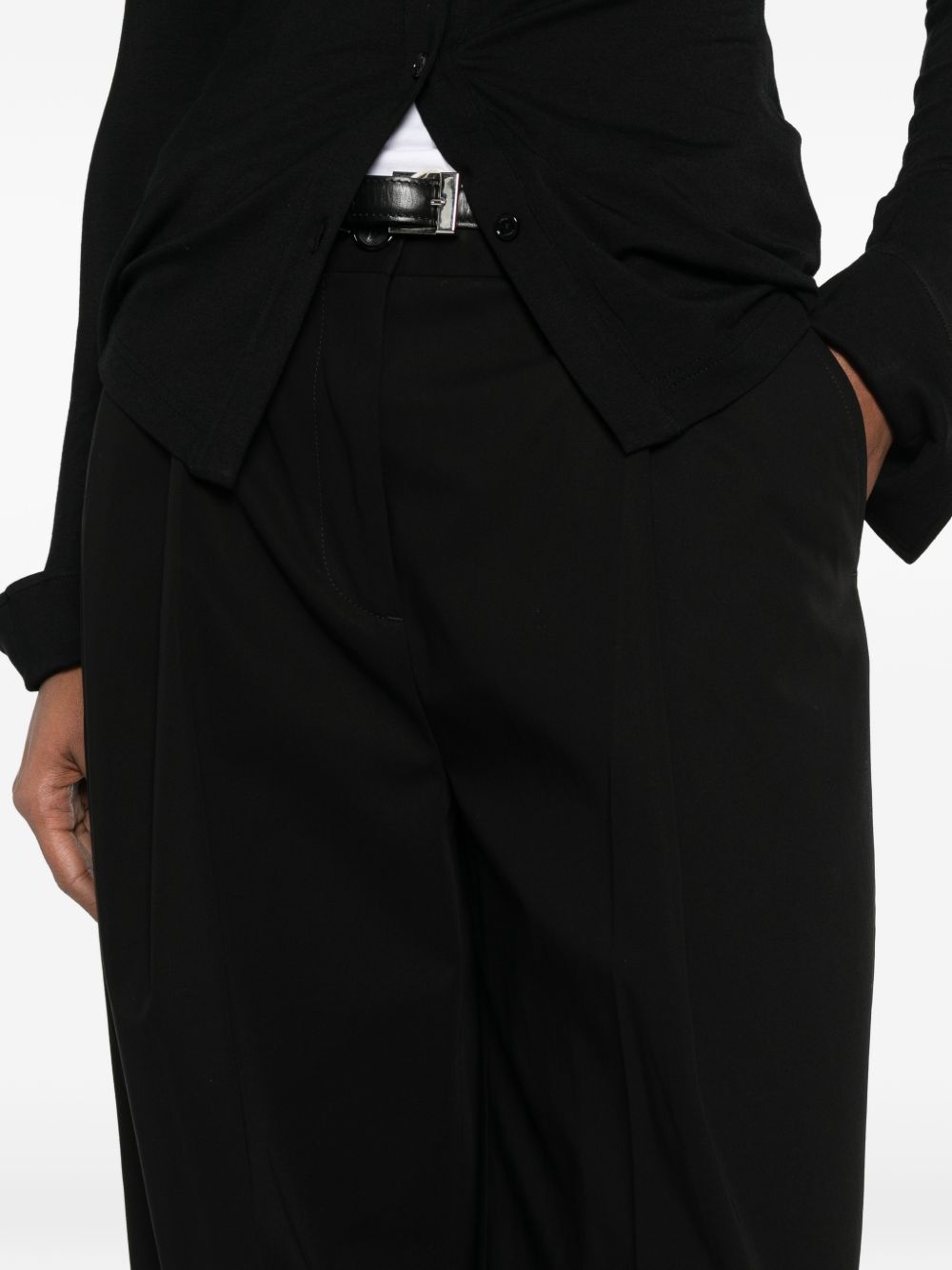 TOTEME PRE Trousers Black 263WRB0417FB0490001 (TOTEME / パンツ ) | TOTEME (トーテム)(1)