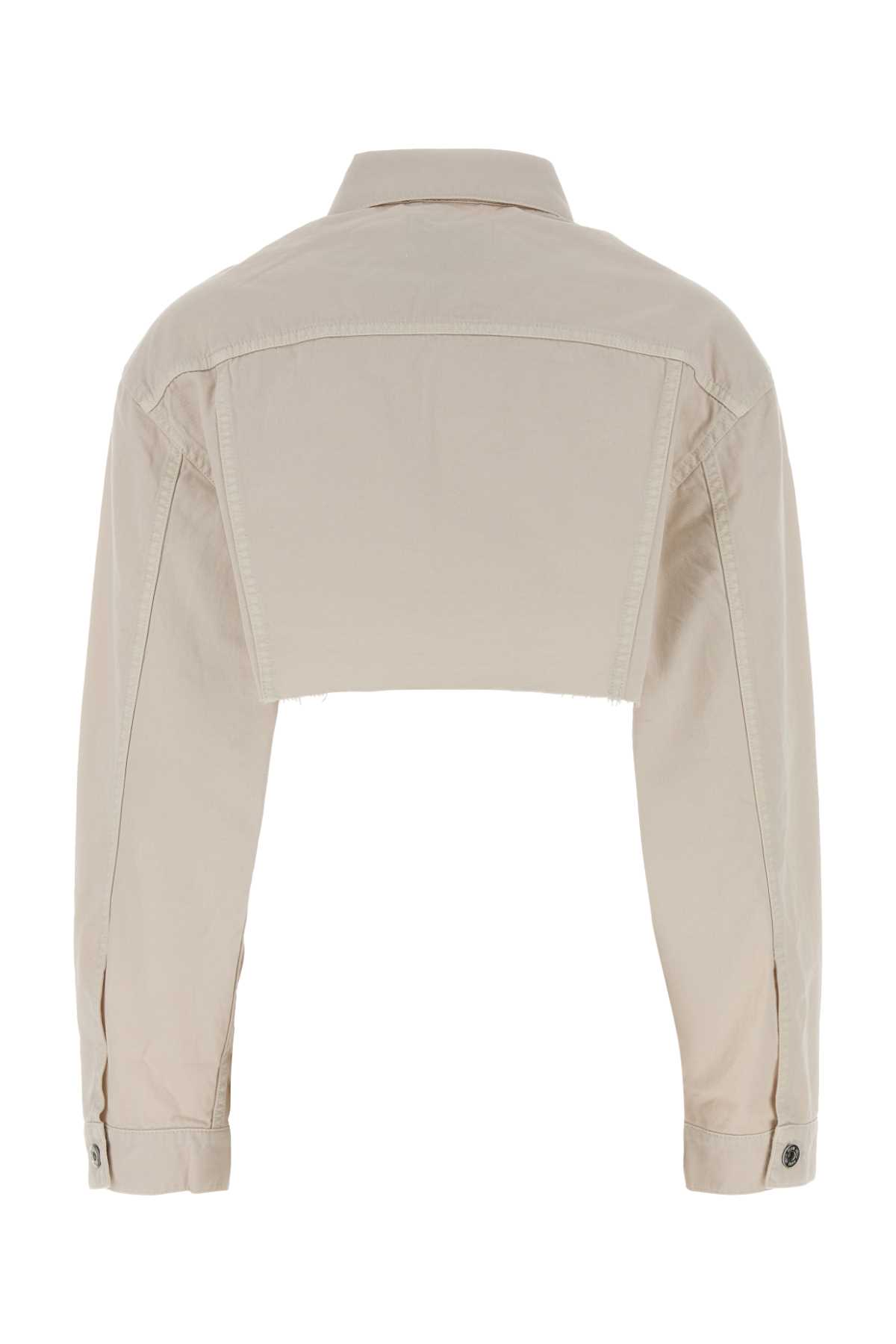 Ivory denim shirt GWB314SOOO197VF0009 (MIU MIU / カジュアルジャケット ) | MIU MIU (ミュウミュウ)(1)