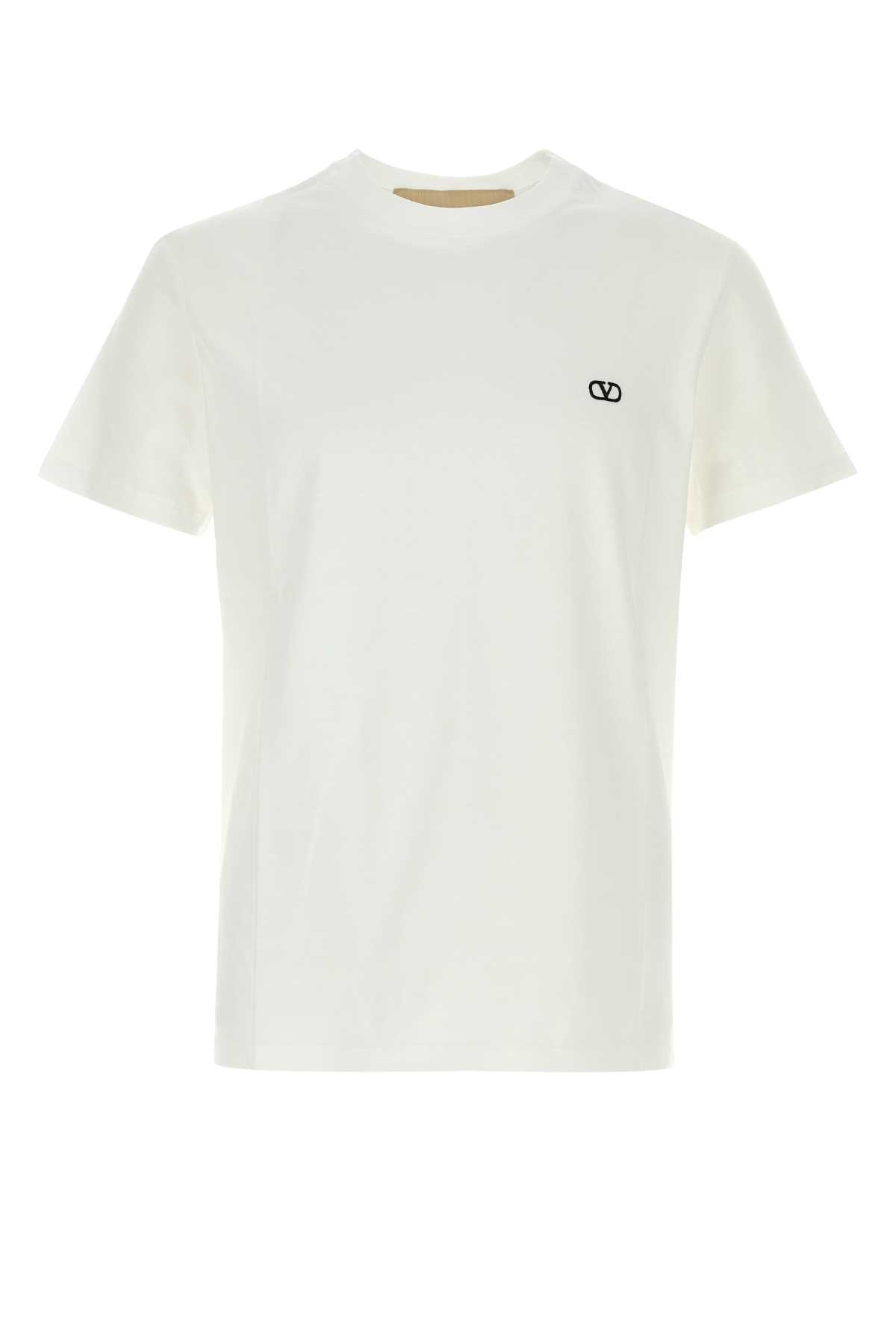 White cotton t-shirt 9V3MG10VBMM0BO (Valentino Garavani / Tシャツ・カットソー ) | Valentino Garavani (ヴァレンティノ)