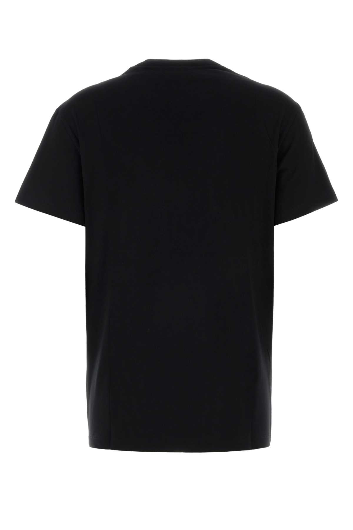 Black cotton t-shirt 9V3MG10VBMM0NO (Valentino Garavani / Tシャツ・カットソー ) | Valentino Garavani (ヴァレンティノ)(1)