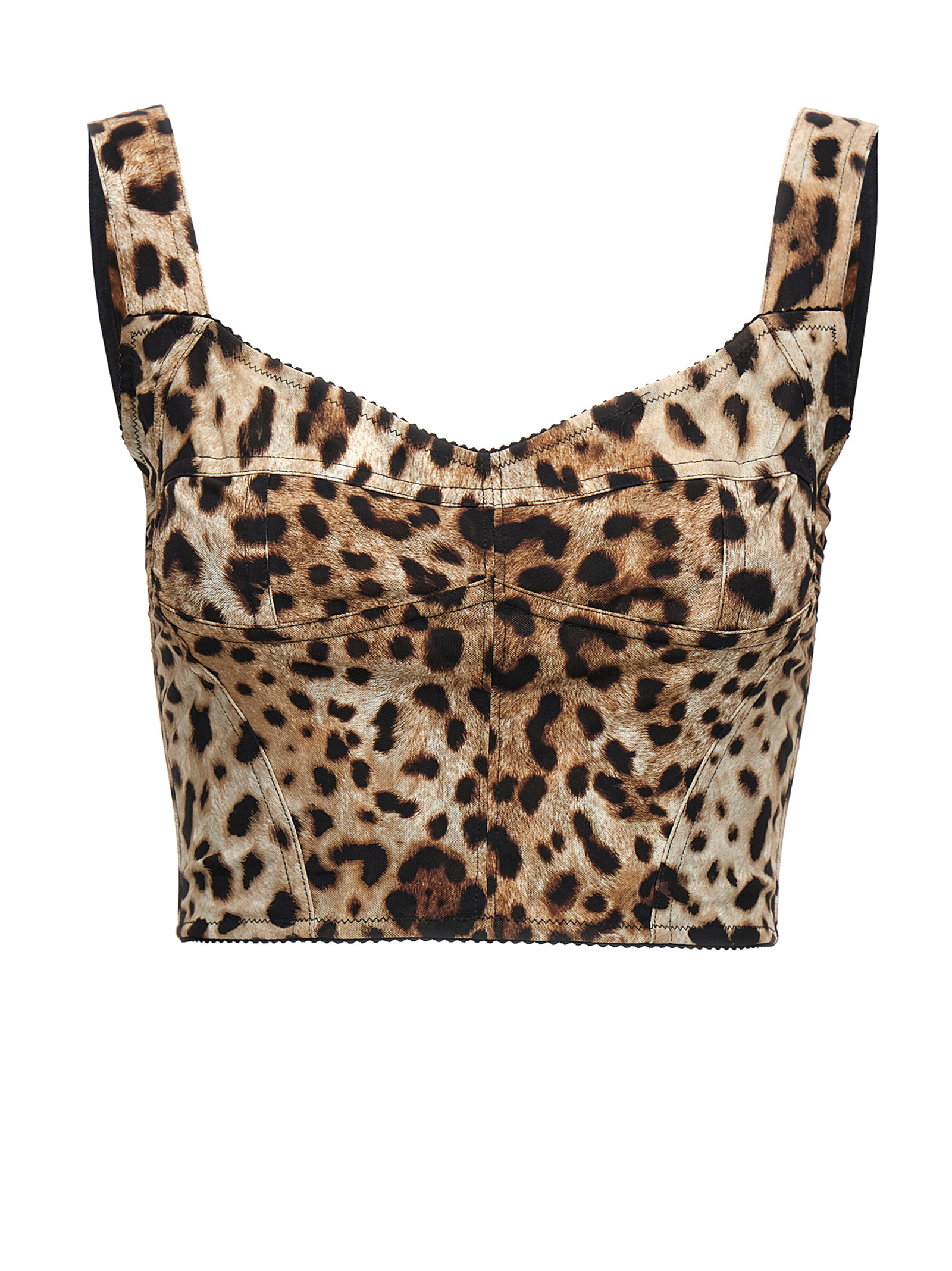 'Leopardo' bustier top F7T19TFSSF7HY13M (Dolce & Gabbana / タンクトップ・キャミソール ) | Dolce & Gabbana (ドルチェガッバーナ)