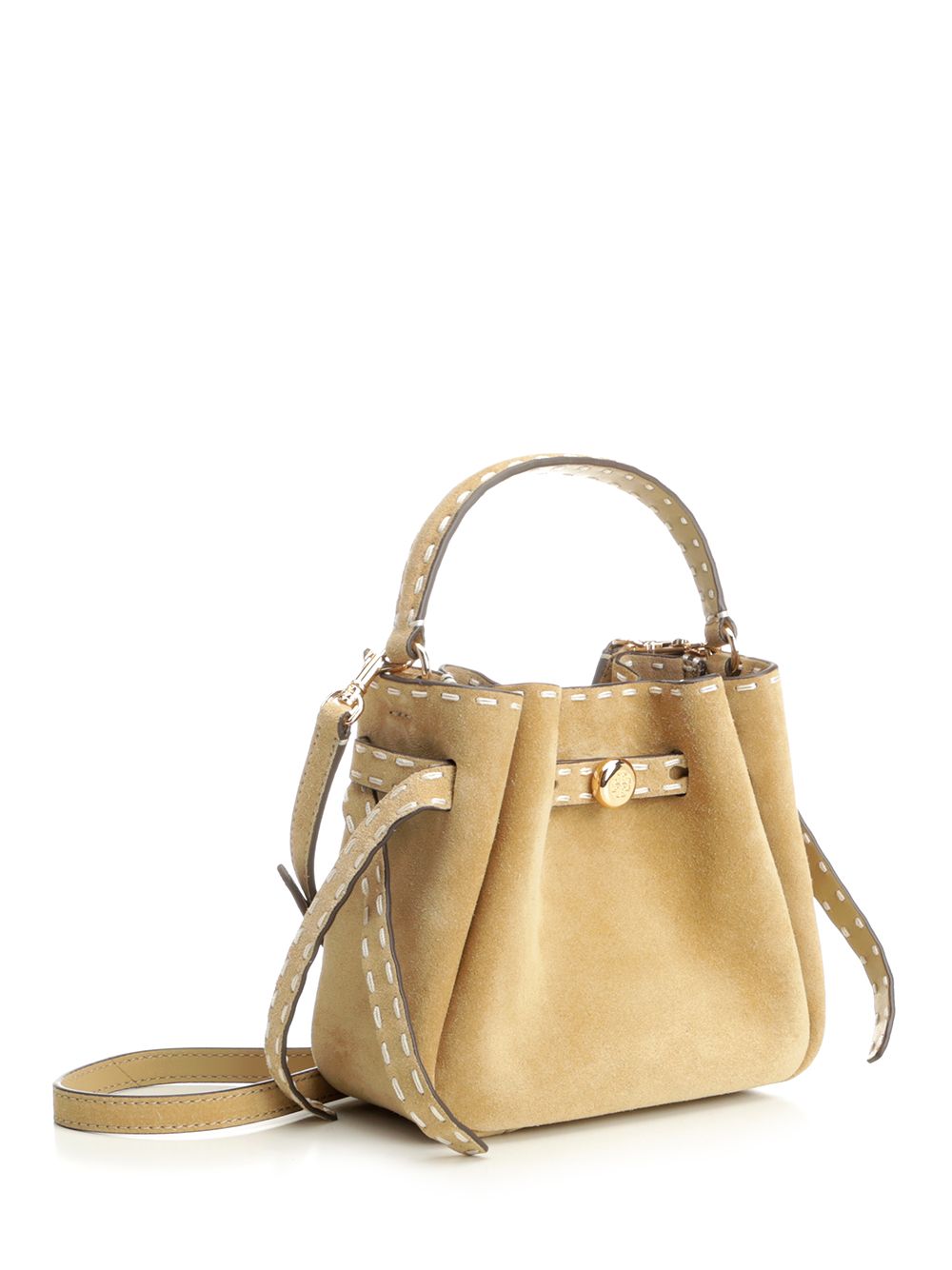 Romy Suede Pick Stitch Mini Bucket Bag 183173250 (TORY BURCH / ハンドバッグ・ショルダーバッグ ) | TORY BURCH (トリーバーチ)(1)