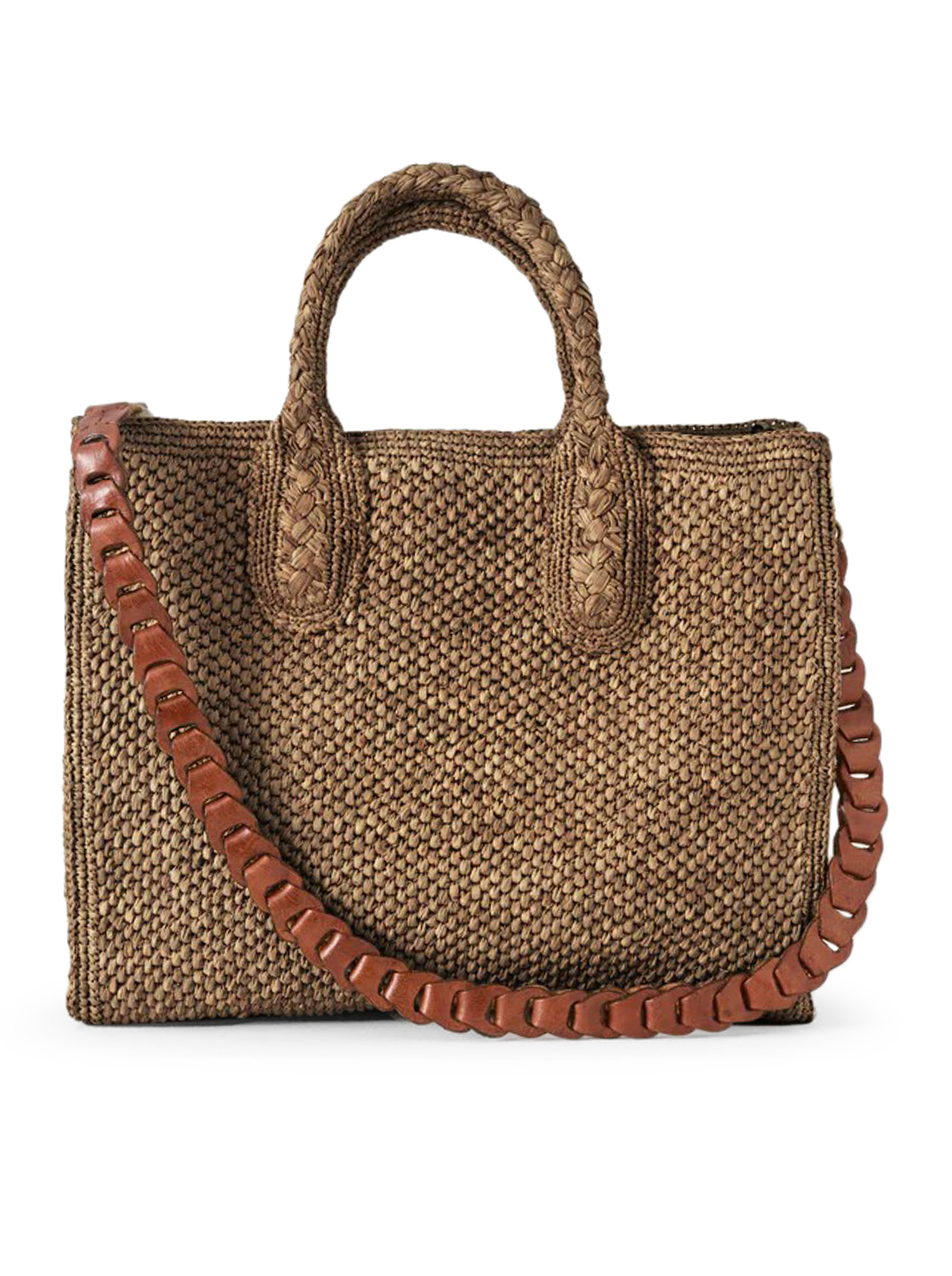 RARY TEA RAFFIA BAG RARYDARK (IBELIV / トートバッグ ) | IBELIV (アイビリーブ)(4)