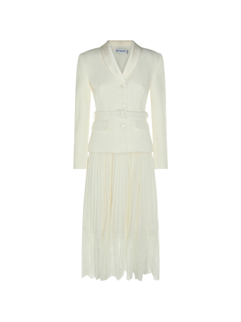 Self-portrait Dresses Beige PF26144MCCREAM (self-portrait / ワンピース・ドレス・オールインワン ) | self-portrait (セルフ・ポートレイト)