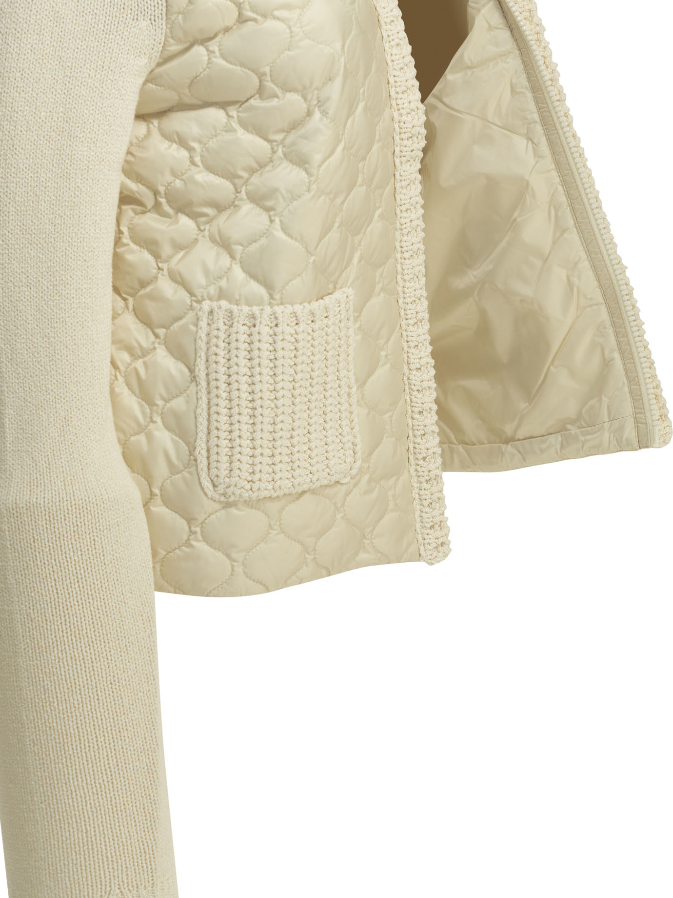 Quilted cotton cardigan 9B00036M5670034 (Moncler / ニット・セーター・カーディガン ) | Moncler (モンクレール)(3)