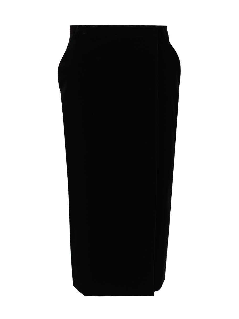 Wrap midi skirt 826769Y580T1000 (Saint Laurent / スカート ) | Saint Laurent (サンローラン)