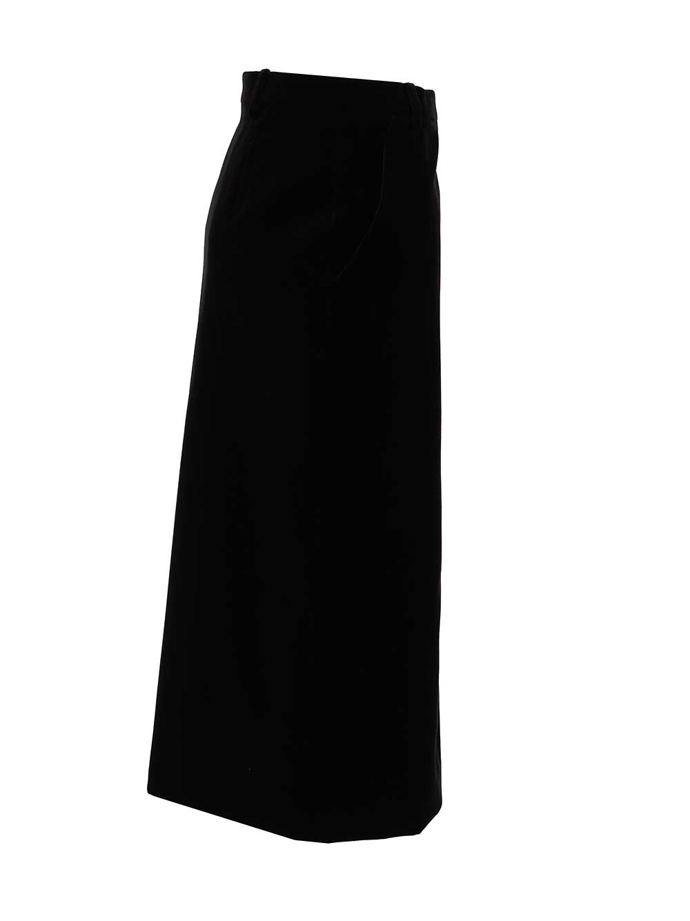 Wrap midi skirt 826769Y580T1000 (Saint Laurent / スカート ) | Saint Laurent (サンローラン)(2)
