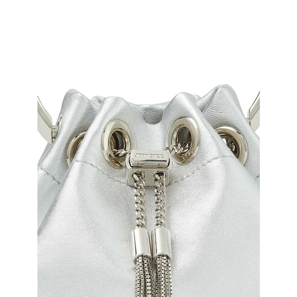 Bag Jimmy Choo MICROBONBONMNASILVE (JIMMY CHOO / ハンドバッグ・ショルダーバッグ ) | JIMMY CHOO (ジミー チュウ)(3)