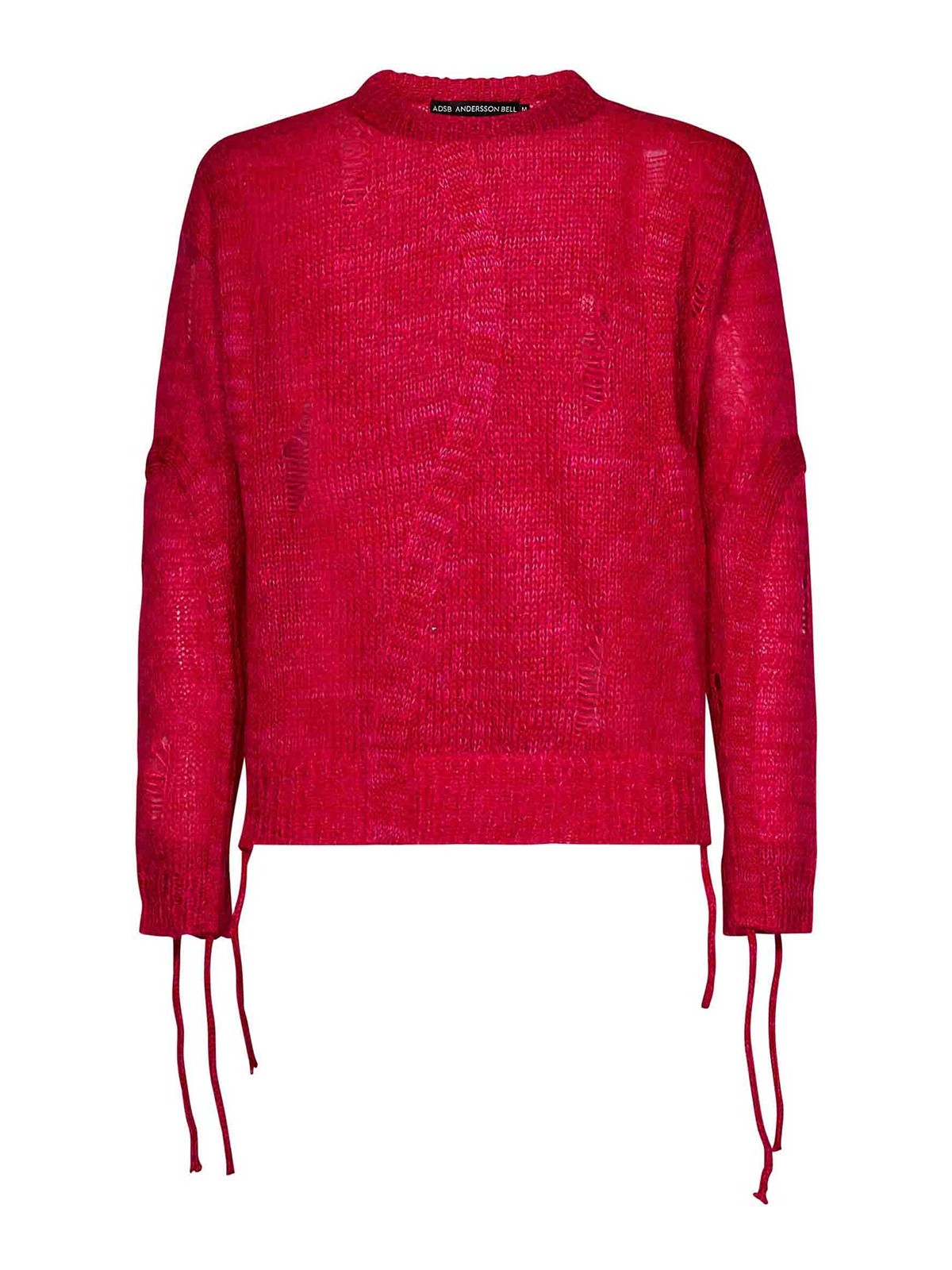 Magenta Mohair Crew-Neck ATB1015MRED (Andersson Bell / ニット・セーター・カーディガン ) | Andersson Bell (アンダーソン ベル)