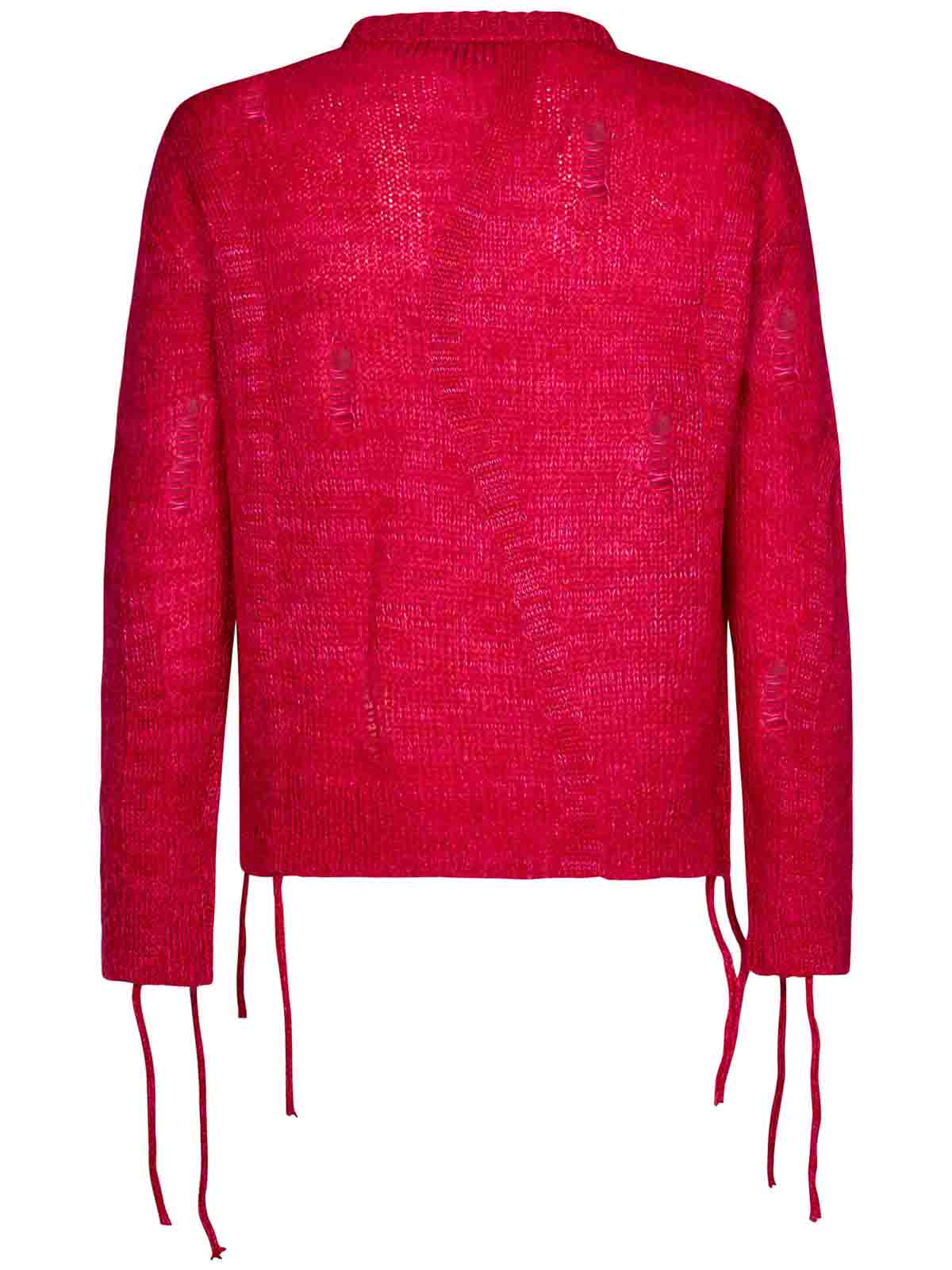 Magenta Mohair Crew-Neck ATB1015MRED (Andersson Bell / ニット・セーター・カーディガン ) | Andersson Bell (アンダーソン ベル)(1)