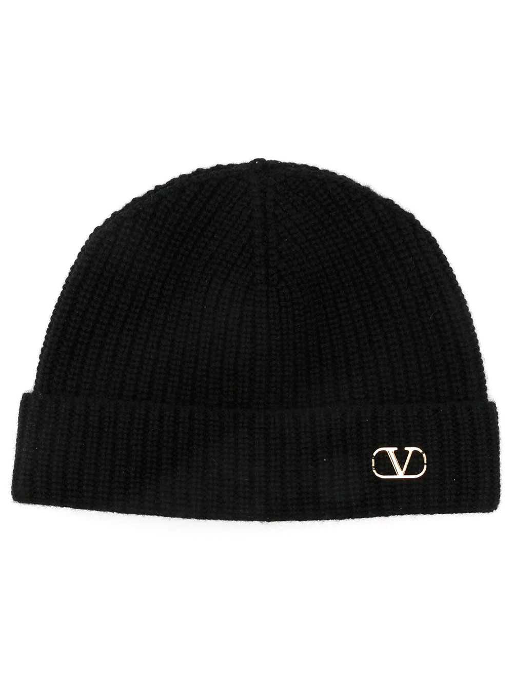 BEANIE KNITTED VLOGO SIGNATURE IN CASHMERE YHB02GATZ0NO (Valentino Garavani / 帽子 ) | Valentino Garavani (ヴァレンティノ)