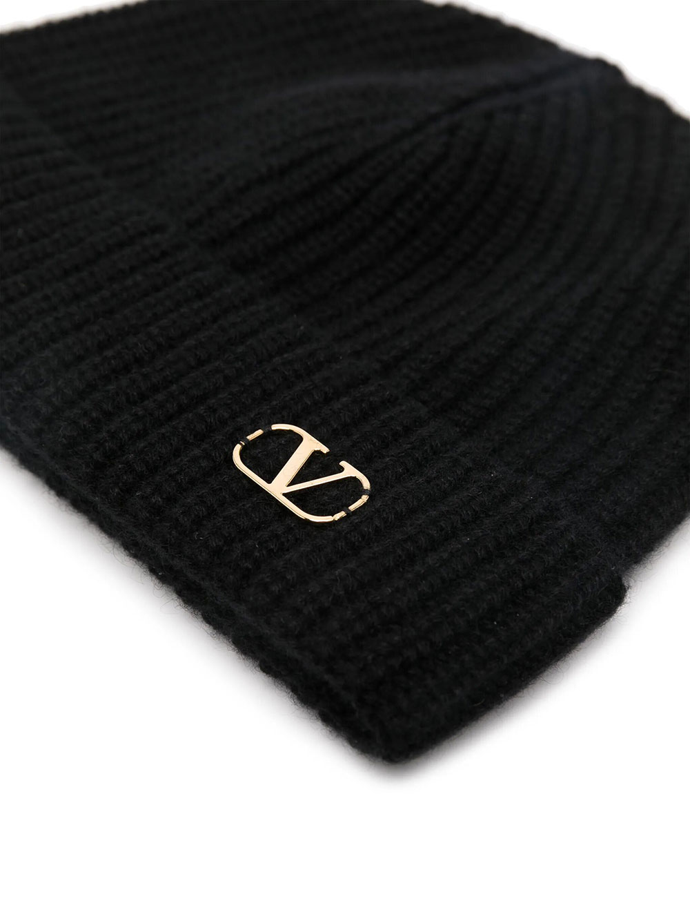 BEANIE KNITTED VLOGO SIGNATURE IN CASHMERE YHB02GATZ0NO (Valentino Garavani / 帽子 ) | Valentino Garavani (ヴァレンティノ)(1)