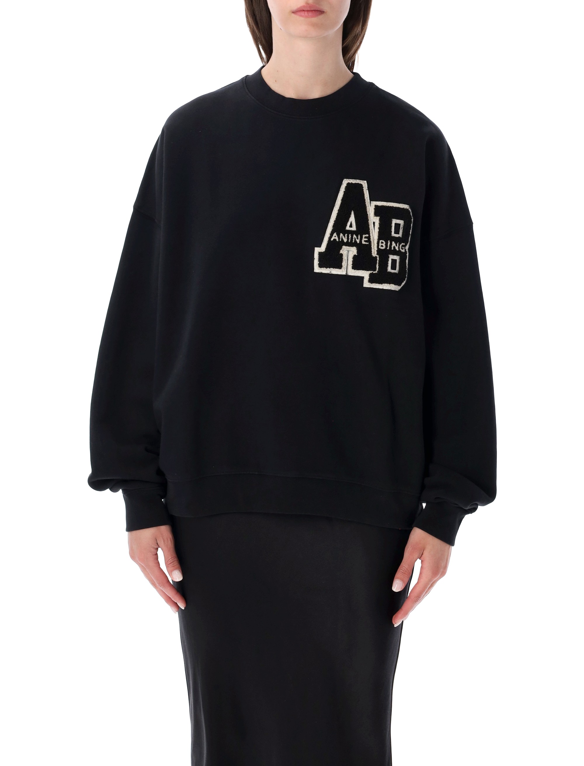 ANINE BING Clothing.... A0810074BLK1BLACK (ANINE BING / スウェット・フーディー ) | ANINE BING (アニン ビン)