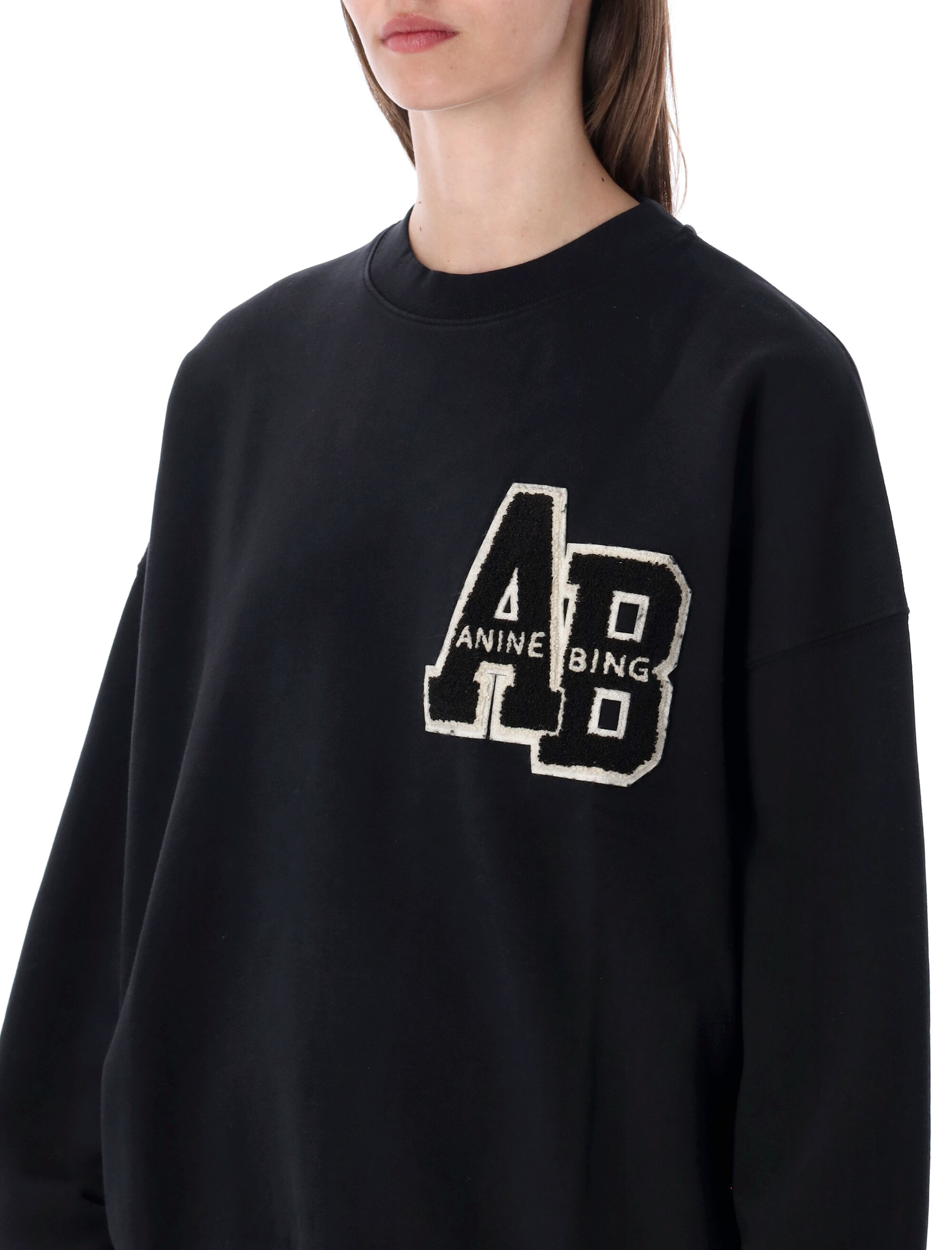 ANINE BING Clothing.... A0810074BLK1BLACK (ANINE BING / スウェット・フーディー ) | ANINE BING (アニン ビン)(2)