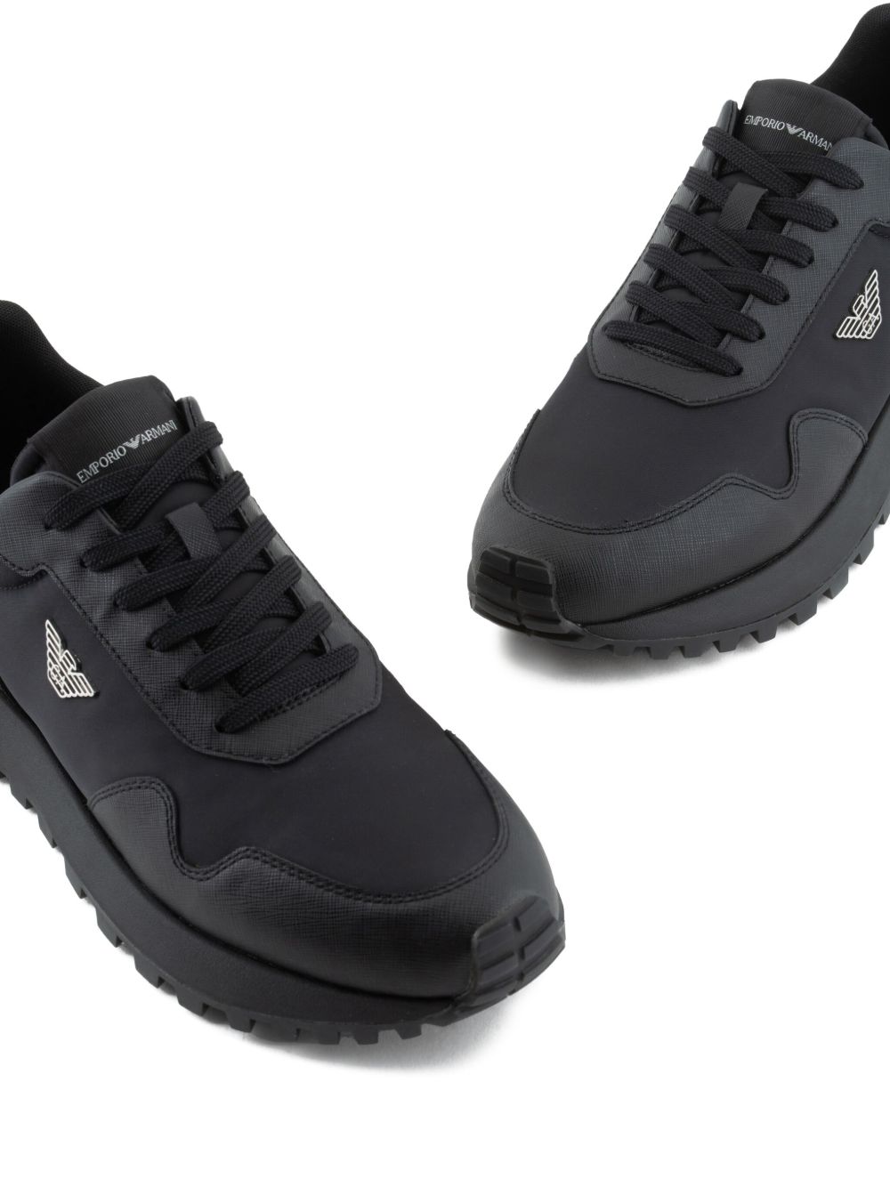 Emporio Armani Sneakers BLACK EM003738AF19532MC005 (EMPORIO ARMANI / スニーカー ) | EMPORIO ARMANI (エンポリオ アルマーニ)(4)
