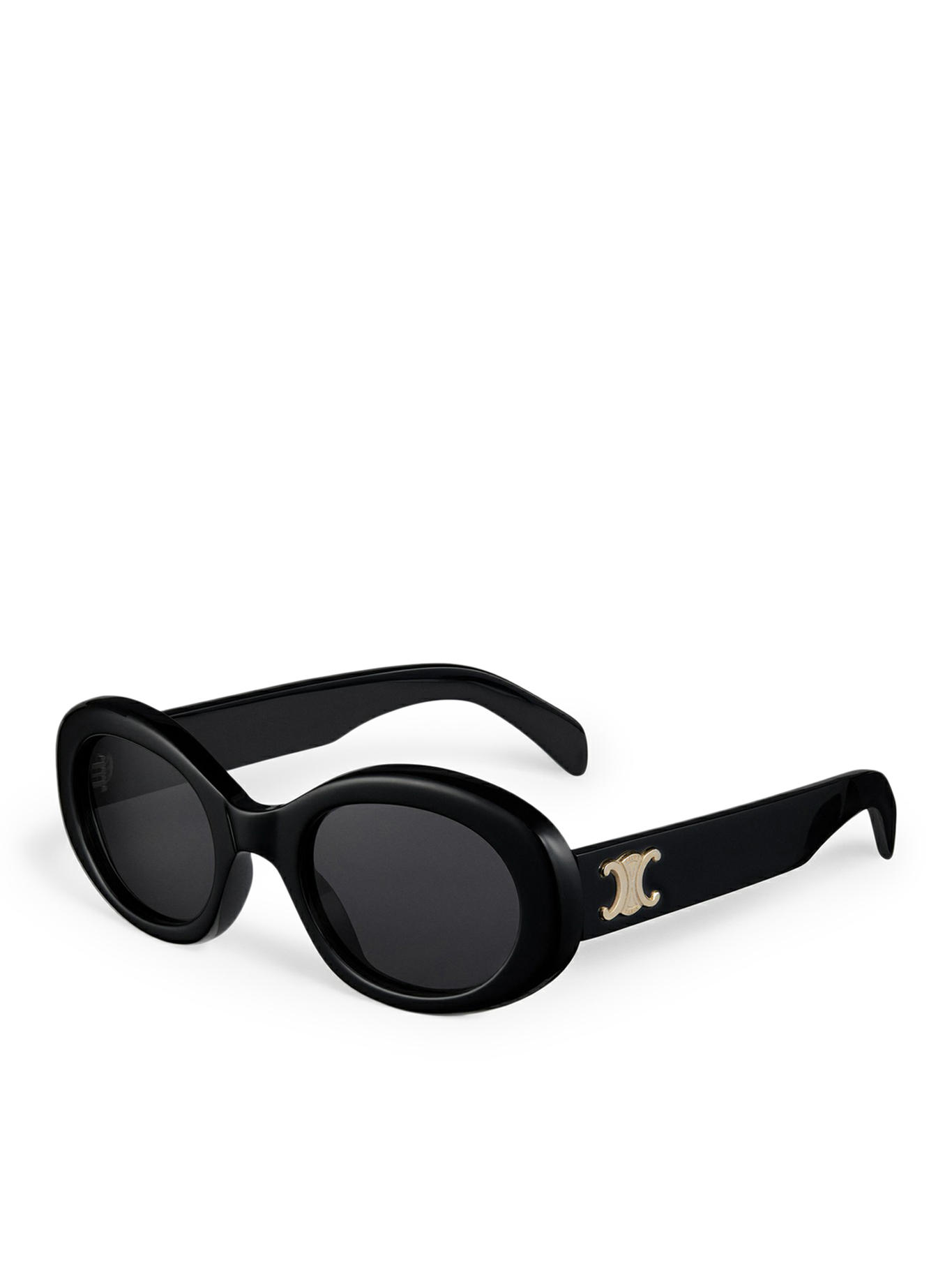 TRIOMPHE 01 SUNGLASSES IN BLACK ACETATE 4S194CPLB38NO (CELINE / サングラス・アイウェア ) | CELINE (セリーヌ)(2)