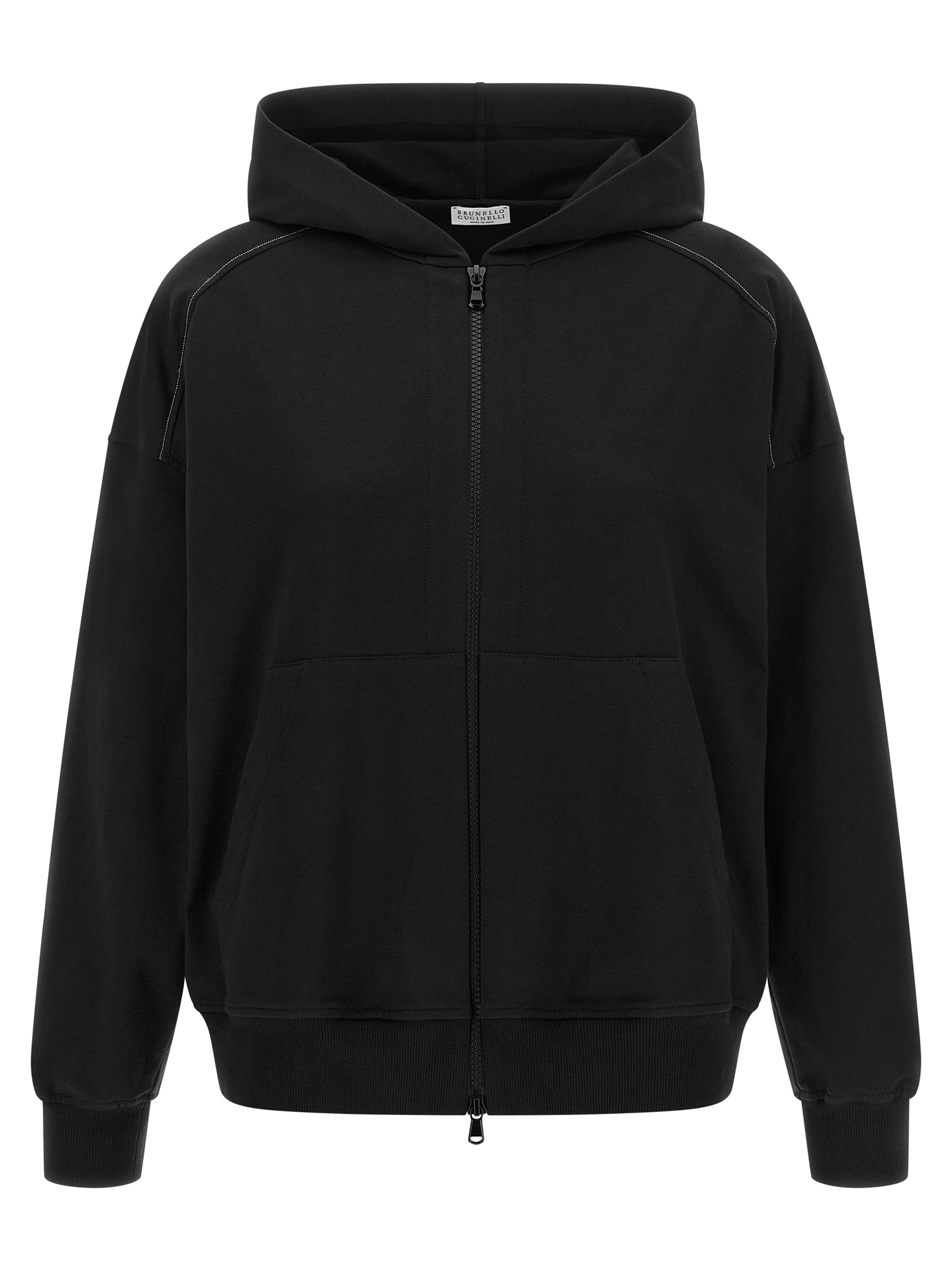 'Shiny Trims' hoodie MH827FB706C101 (Brunello Cucinelli / スウェット・フーディー ) | Brunello Cucinelli (ブルネロ・クチネリ)