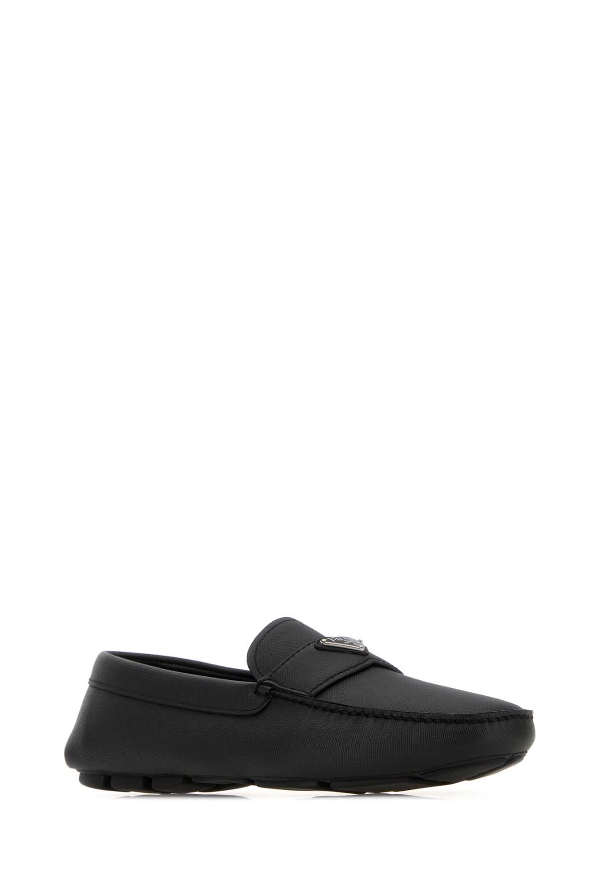 Black leather loafers 2DD178FU00I053F0002 (Prada / ローファー ) | Prada (プラダ)(1)