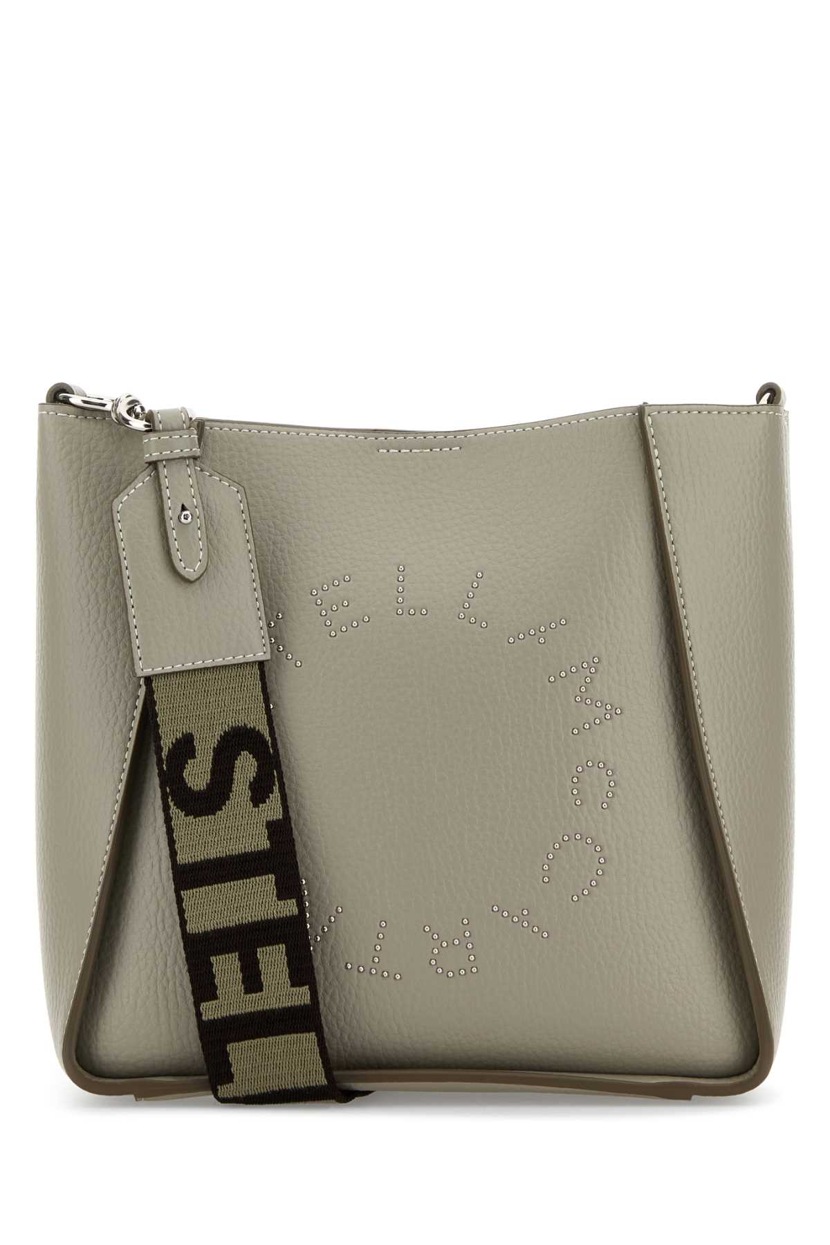 Grey alter mat Stella Logo crossbody bag 700073WP02342800 (Stella McCartney / ハンドバッグ・ショルダーバッグ ) | Stella McCartney (ステラ マッカートニー)