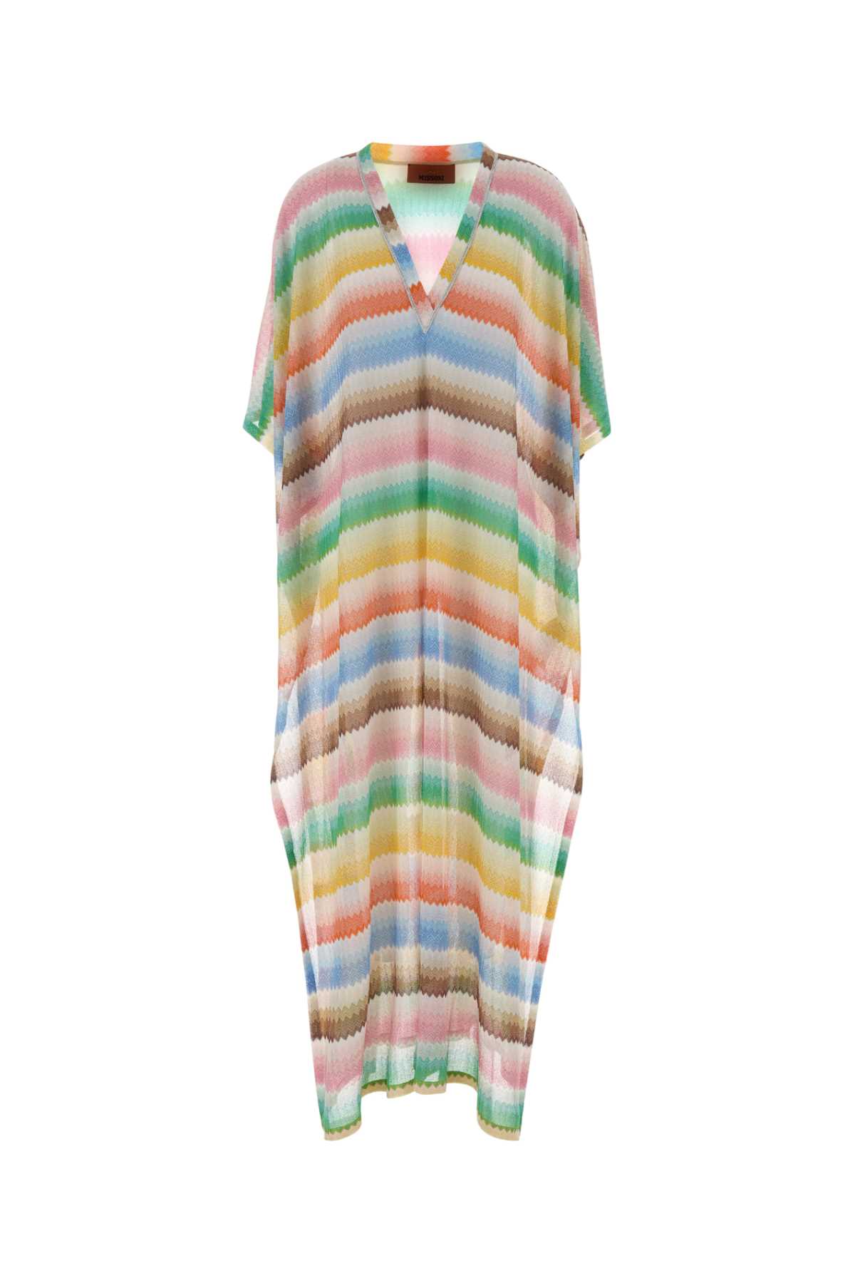 Embroidered viscose blend beach robe MS26SQ1TBR014GSM9X2 (MISSONI / ワンピース・ドレス・オールインワン ) | MISSONI (ミッソー二)