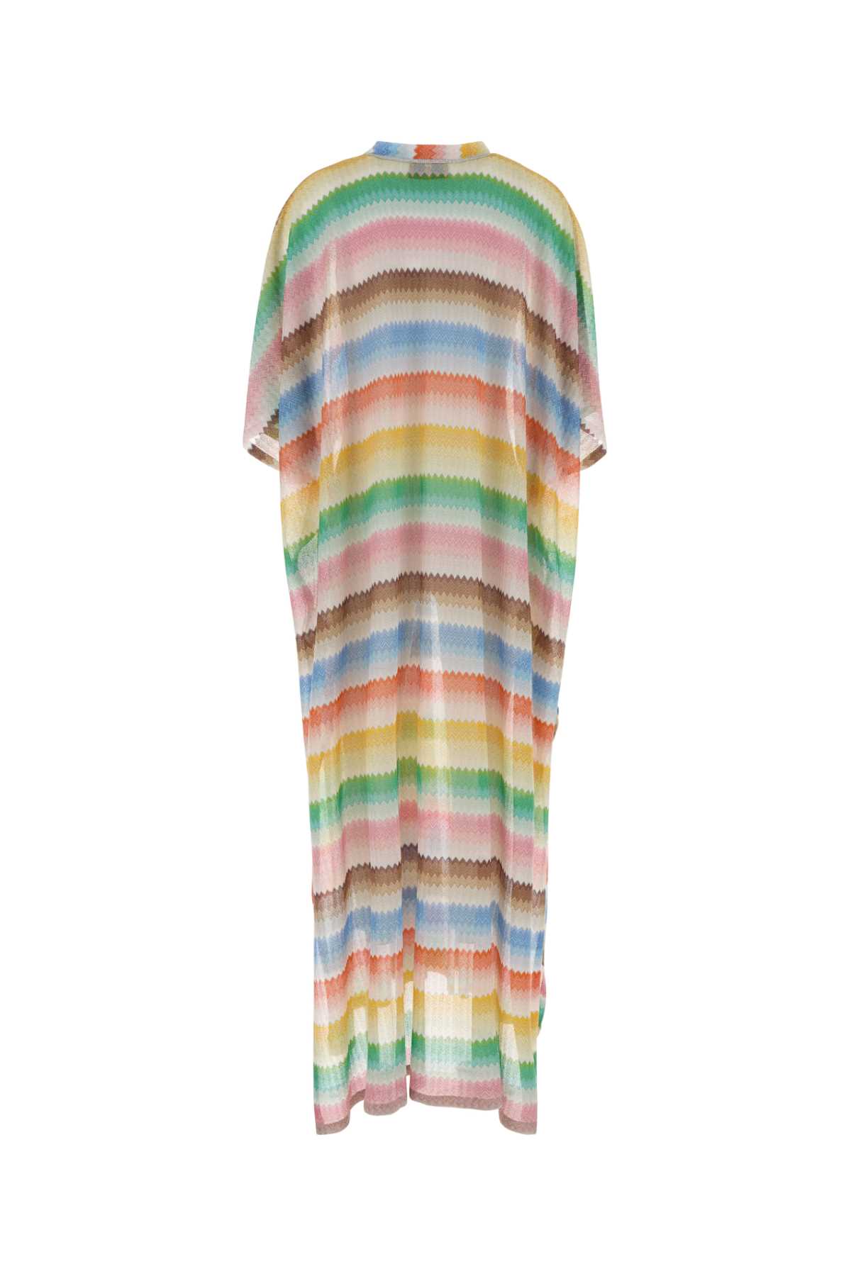 Embroidered viscose blend beach robe MS26SQ1TBR014GSM9X2 (MISSONI / ワンピース・ドレス・オールインワン ) | MISSONI (ミッソー二)(1)