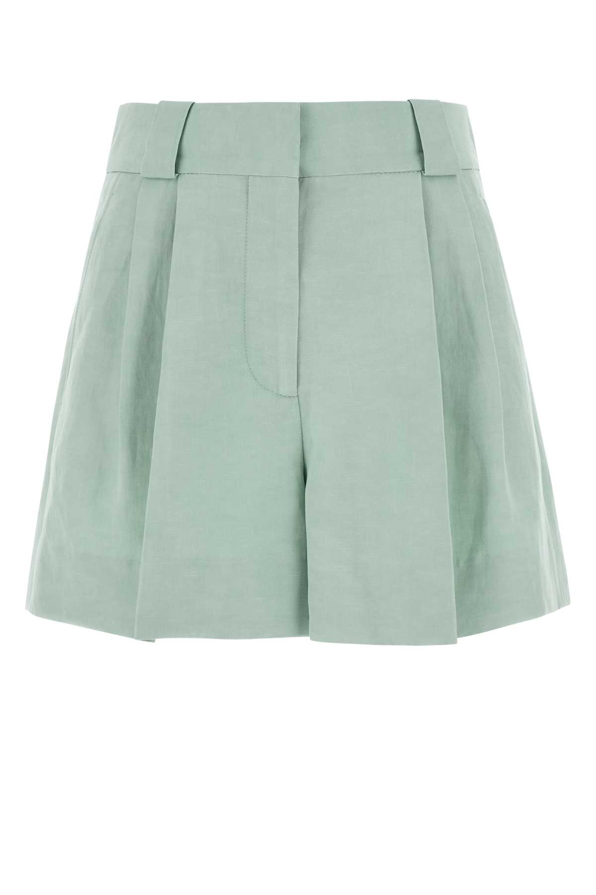 Light blue silk blend Zenith shorts PTEPA01ZETA001 (BLAZE MILANO / ショートパンツ ) | BLAZE MILANO (ブレーズ ミラノ)
