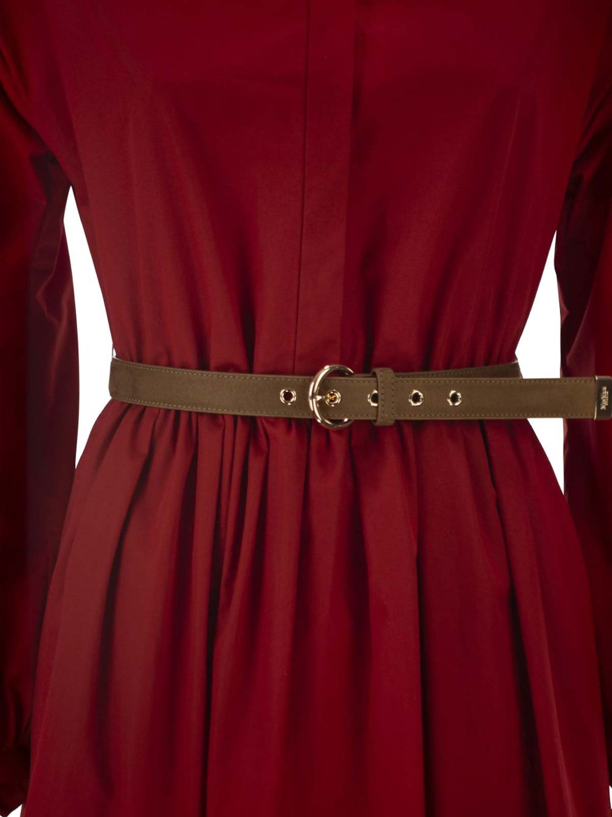 Mstmarmo Red Cotton Sat 26162210216E15 (Max Mara / ワンピース・ドレス・オールインワン ) | Max Mara (マックスマーラ)(3)