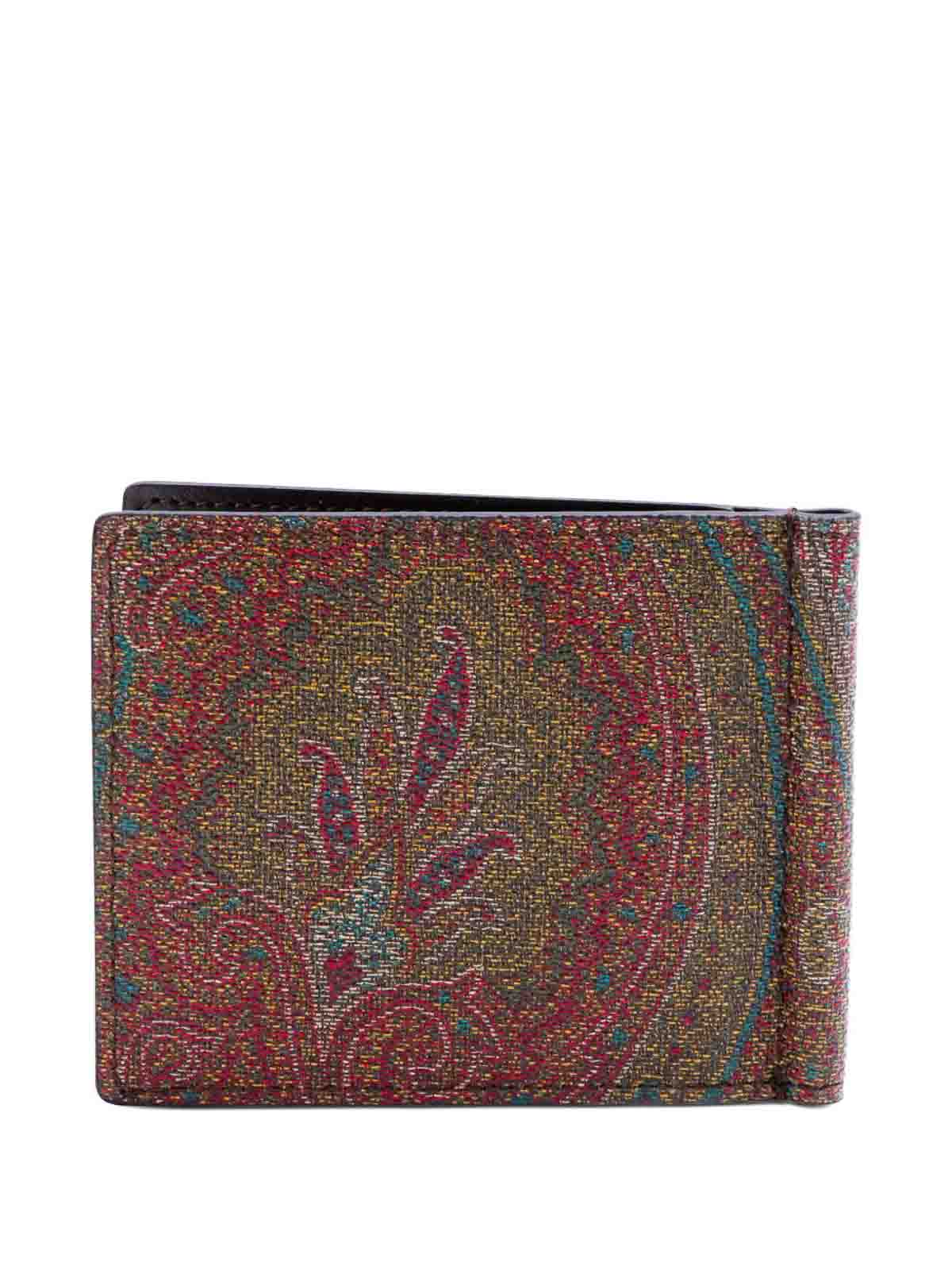 Coated Paisley Jacquard Canvas Bifold Wallet MP2D0007AA086M0019 (ETRO / 財布・カードケース ) | ETRO (エトロ)(1)