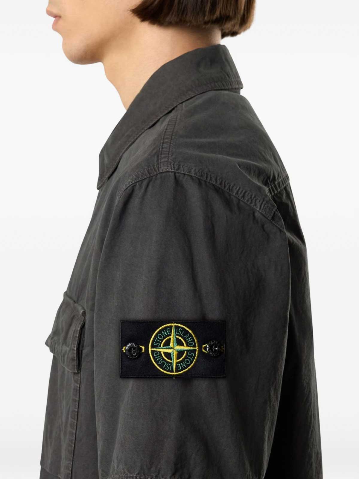 Sleeved Shirt L1S151200031S00WNV0165 (STONE ISLAND / シャツ・ブラウス ) | STONE ISLAND (ストーンアイランド)(3)