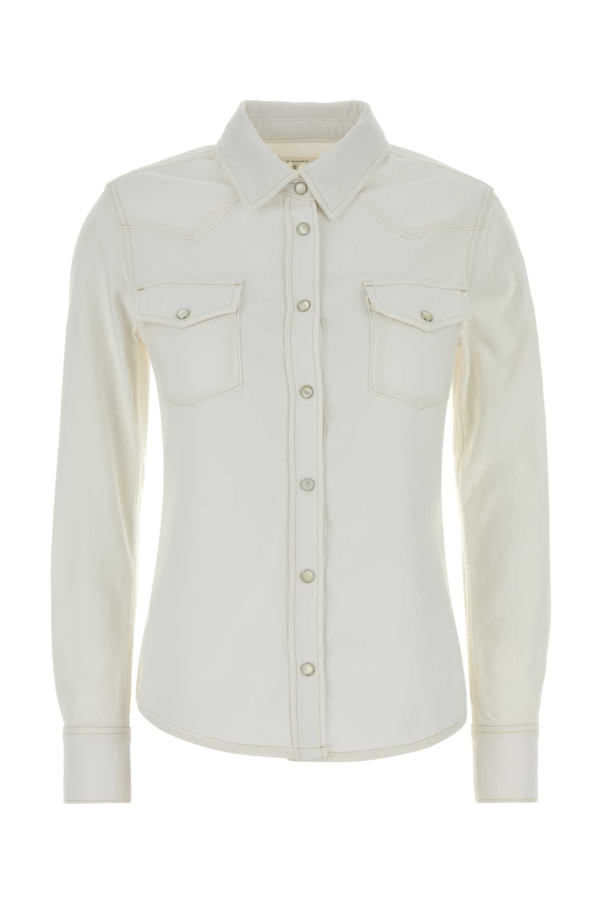 White denim shirt 7035182AUCL (FRAME / シャツ・ブラウス ) | FRAME (フレーム)
