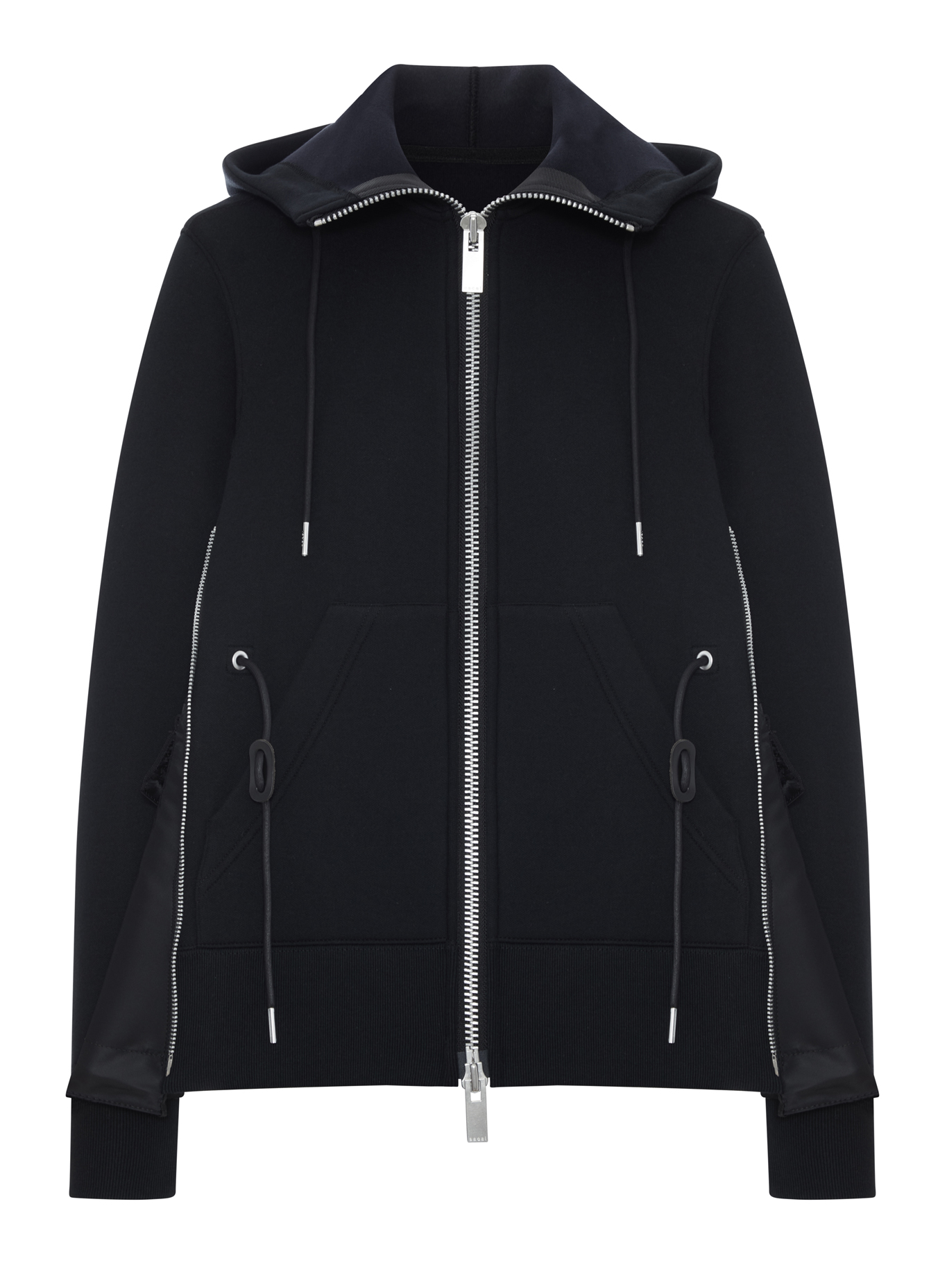 ZIP-UP HOODIE WITH NYLON DETAILS SCW343002 (sacai / スウェット・フーディー ) | sacai (サカイ)