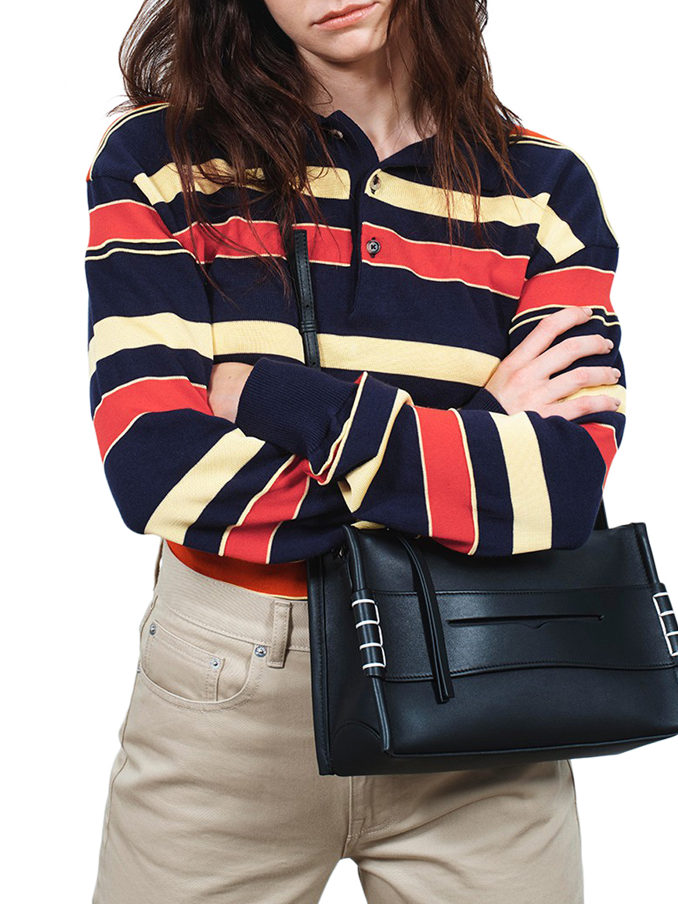 BLACK LEATHER LOAFER BAG HB0716LA0383999 (JW Anderson / ハンドバッグ・ショルダーバッグ ) | JW Anderson (ジェイダブリュー アンダーソン)(1)