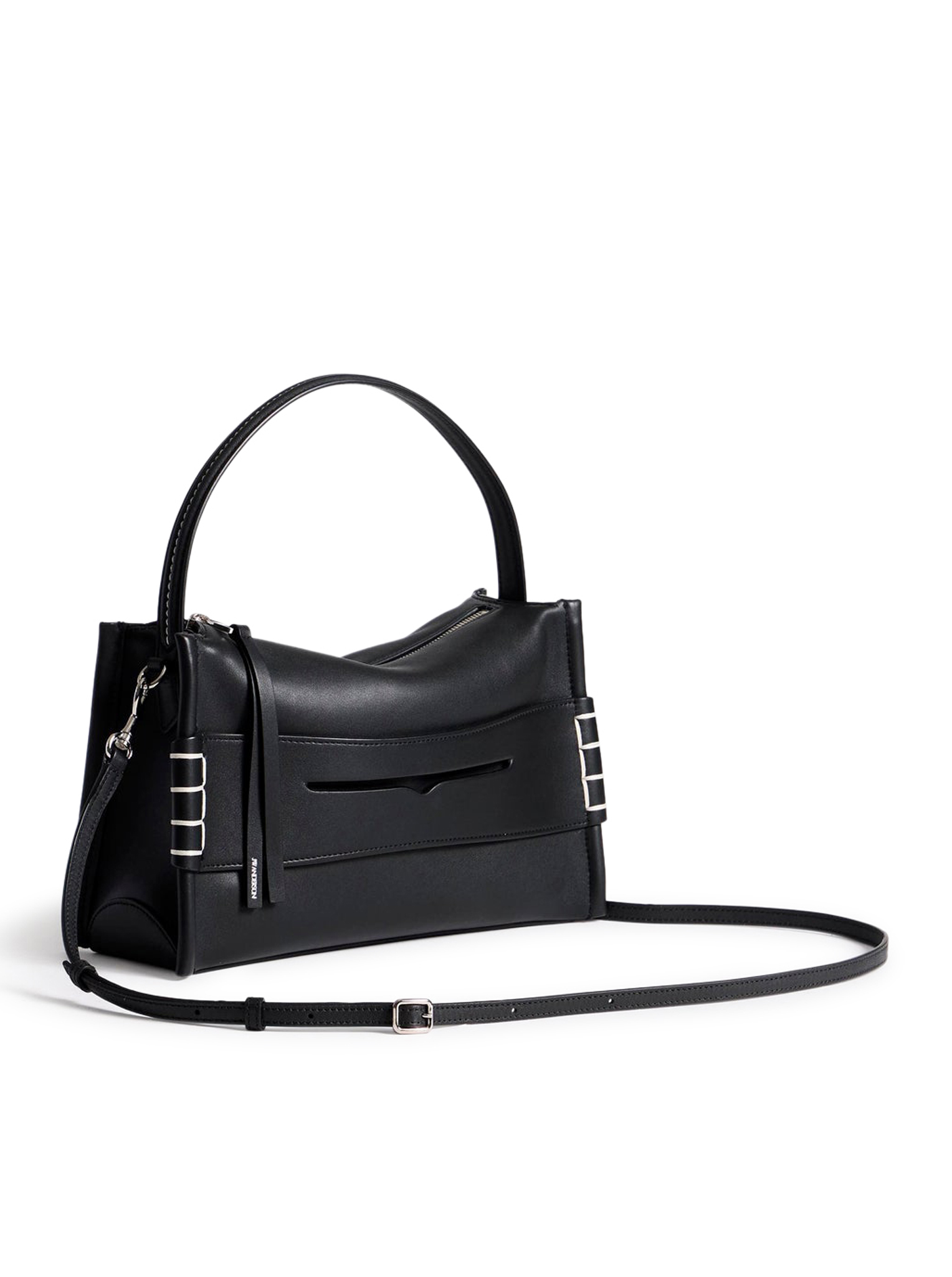 BLACK LEATHER LOAFER BAG HB0716LA0383999 (JW Anderson / ハンドバッグ・ショルダーバッグ ) | JW Anderson (ジェイダブリュー アンダーソン)(2)