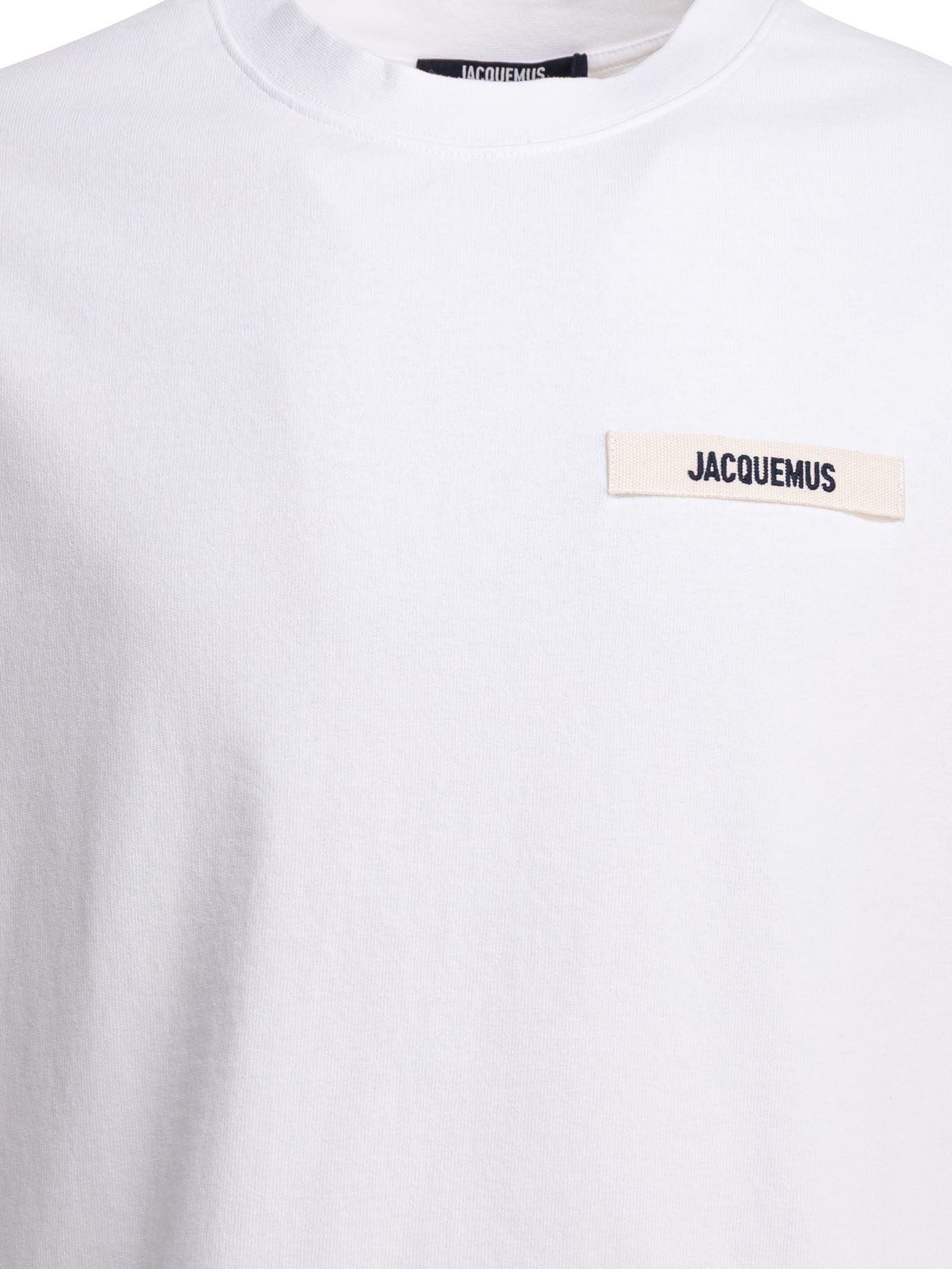 "Gros Grain" crew-neck T-shirt TSM00133AJ00226WHITE (JACQUEMUS / Tシャツ・カットソー ) | JACQUEMUS (ジャックムス)(2)