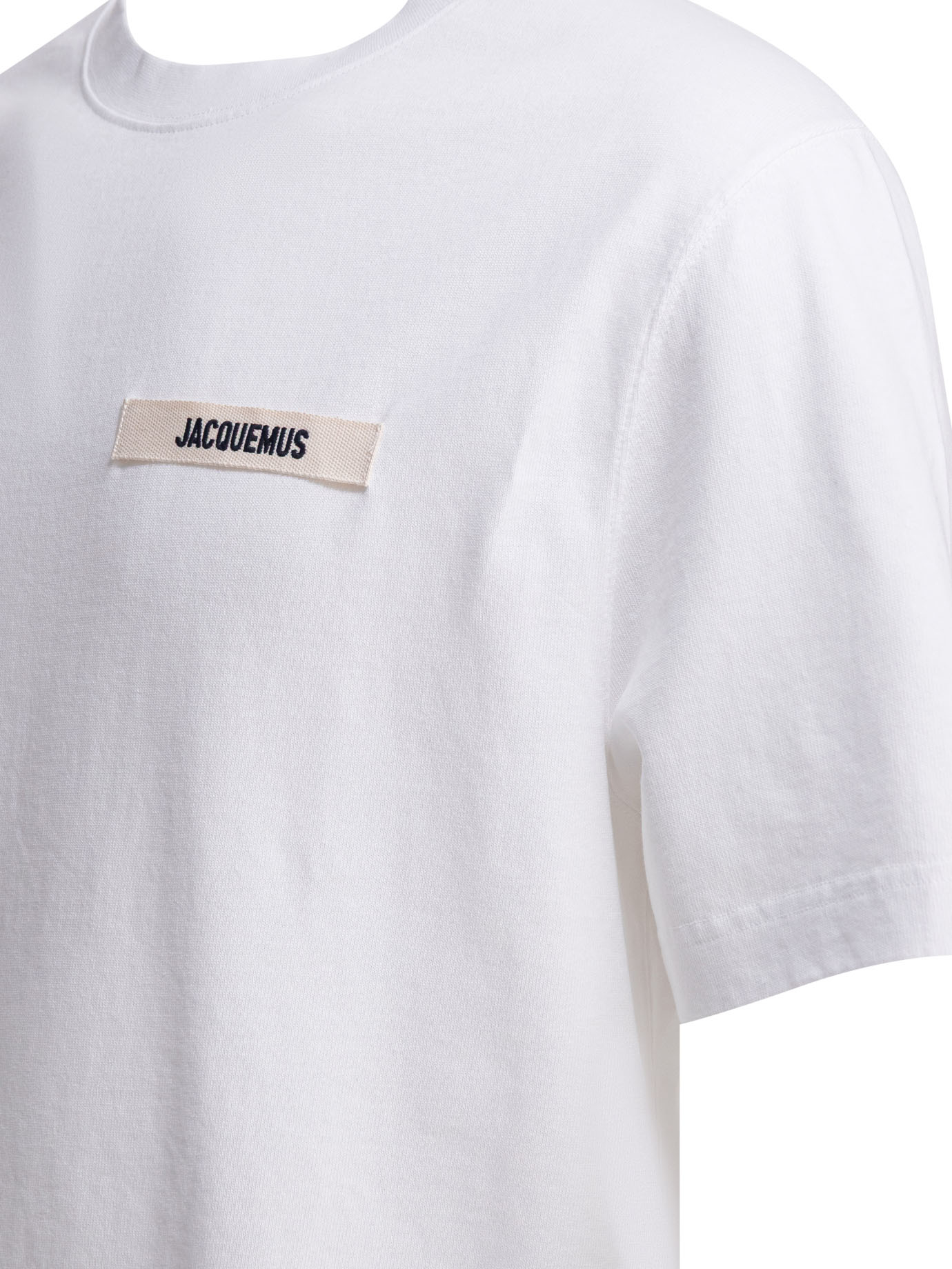 "Gros Grain" crew-neck T-shirt TSM00133AJ00226WHITE (JACQUEMUS / Tシャツ・カットソー ) | JACQUEMUS (ジャックムス)(3)