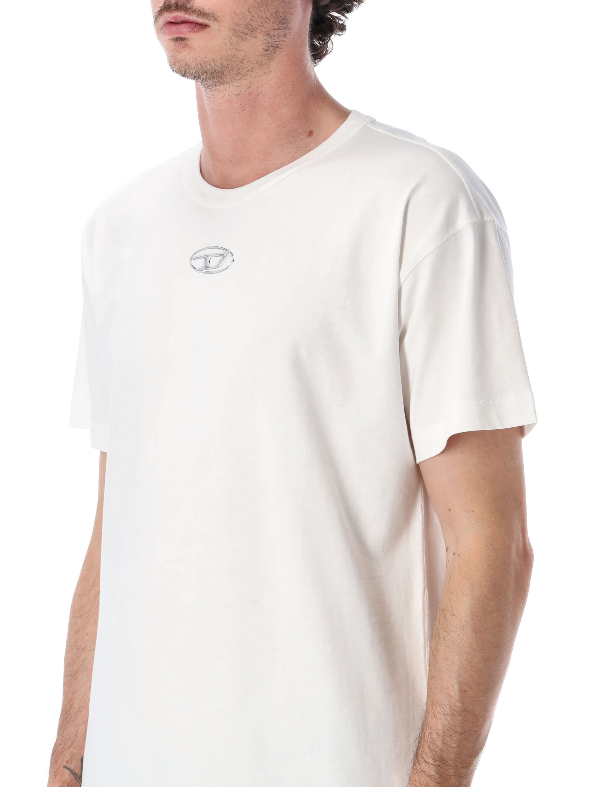 Diesel T-shirts and Polos White A202970JMBB141 (Diesel / Tシャツ・カットソー ) | Diesel (ディーゼル)(2)