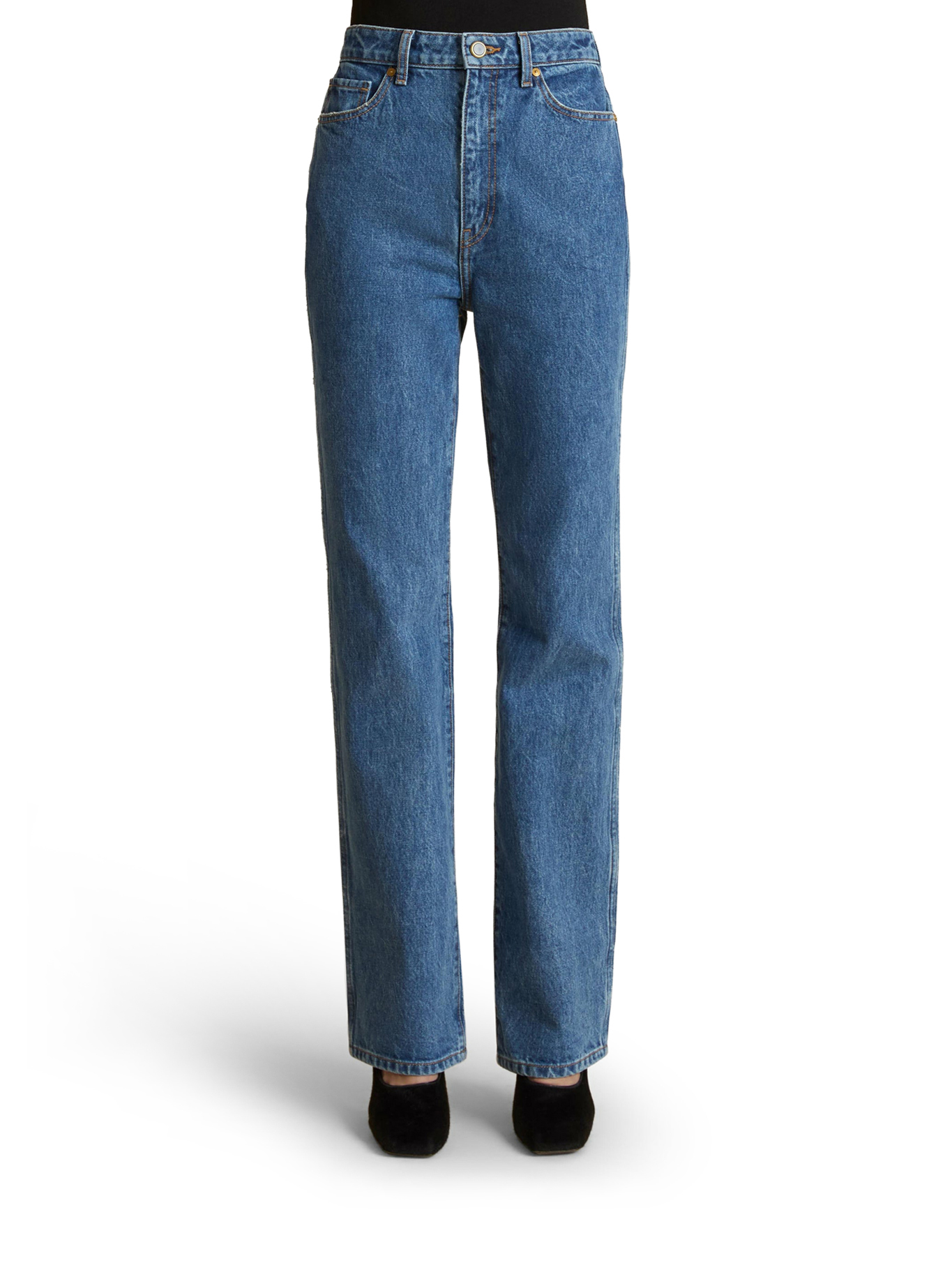 DANIELLE HIGH-WAISTED JEANS 1032916009W916009 (KHAITE / ジーンズ ) | KHAITE (ケイト)(2)