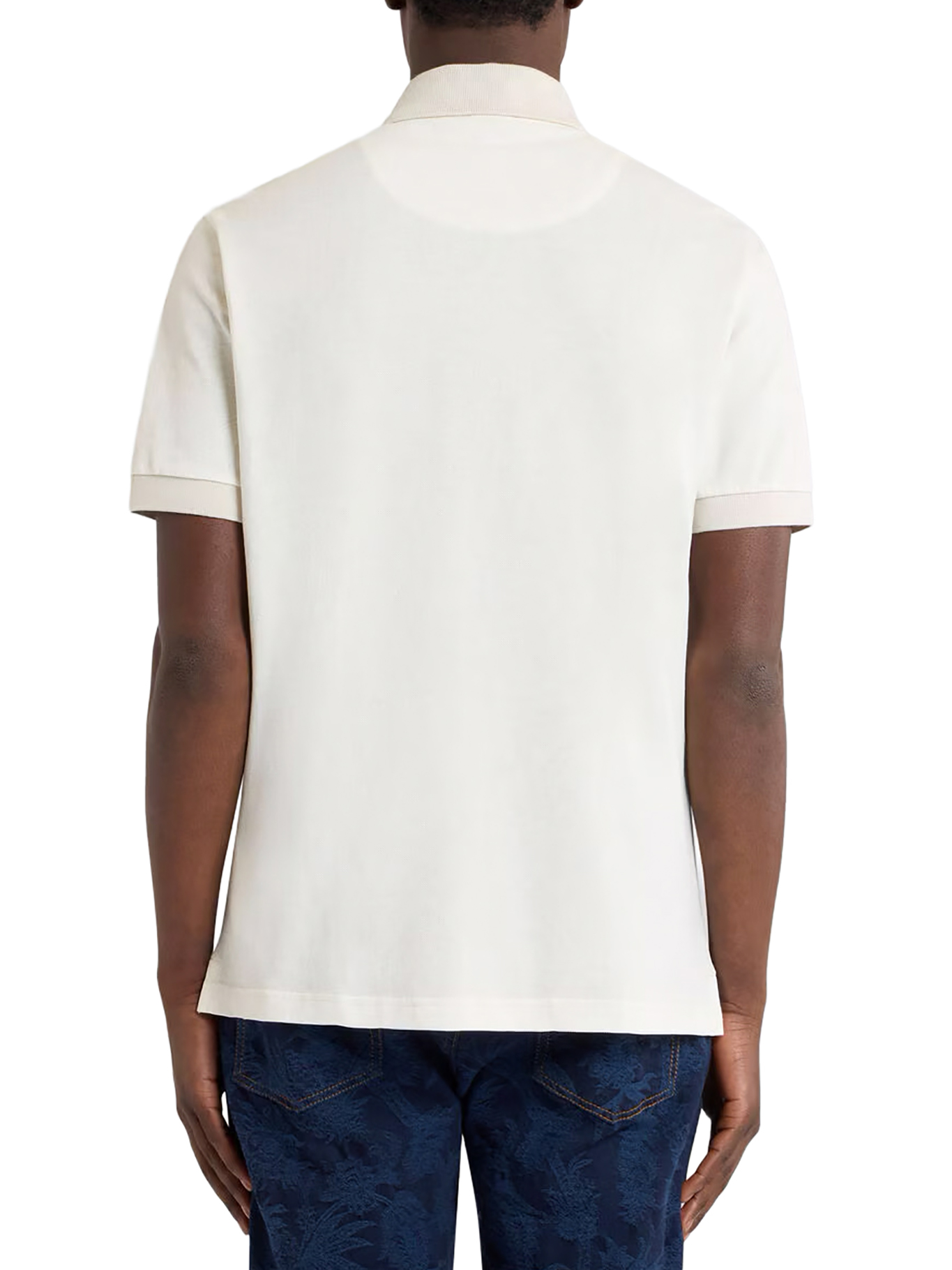 COTTON POLO SHIRT WITH PRINTED DETAILS MRMD0005AU11XW0001 (ETRO / ポロシャツ ) | ETRO (エトロ)(2)