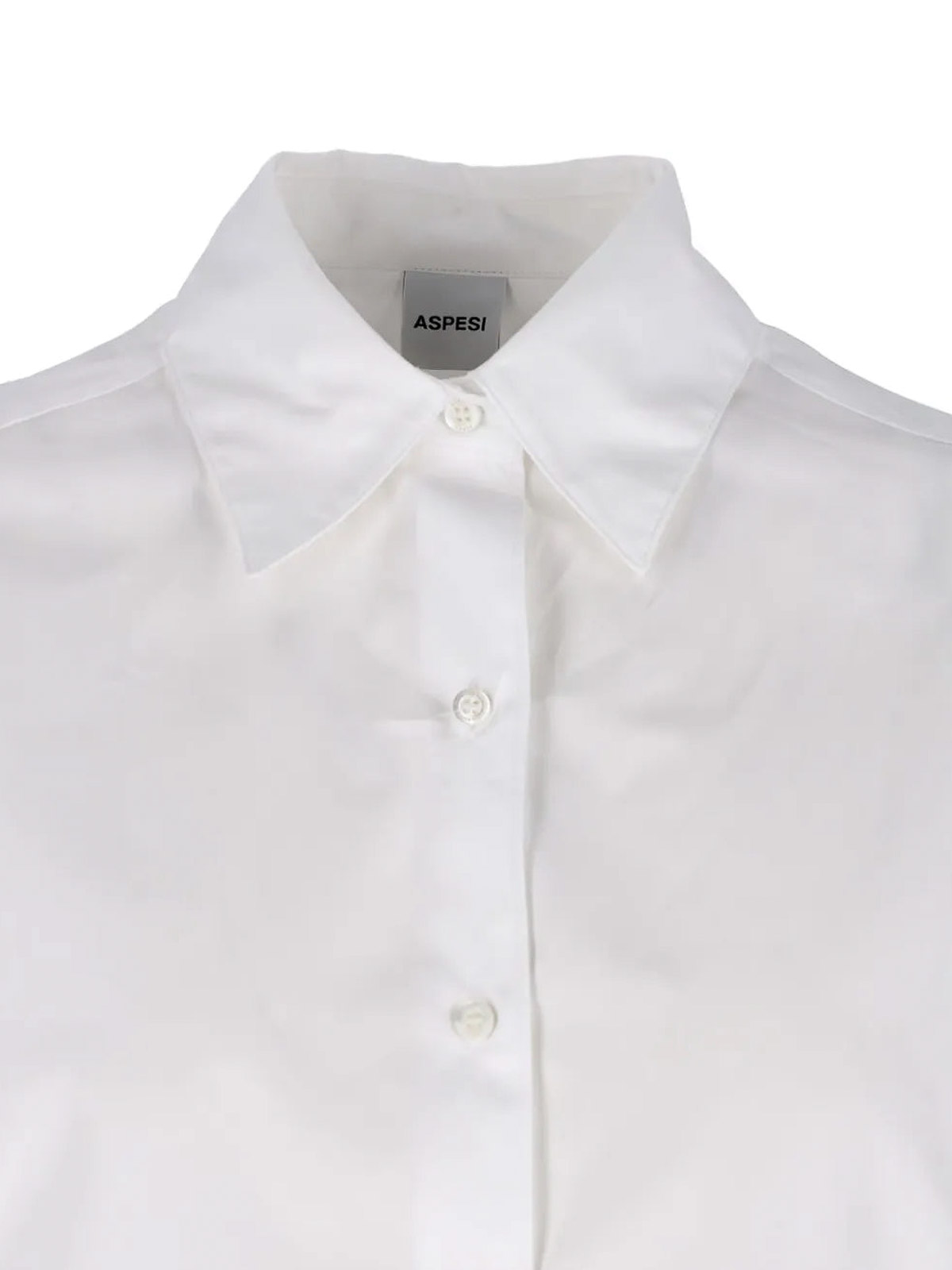 Aspes white crop shirt 5405D30785072 (ASPESI / シャツ・ブラウス ) | ASPESI (アスペジ)(1)