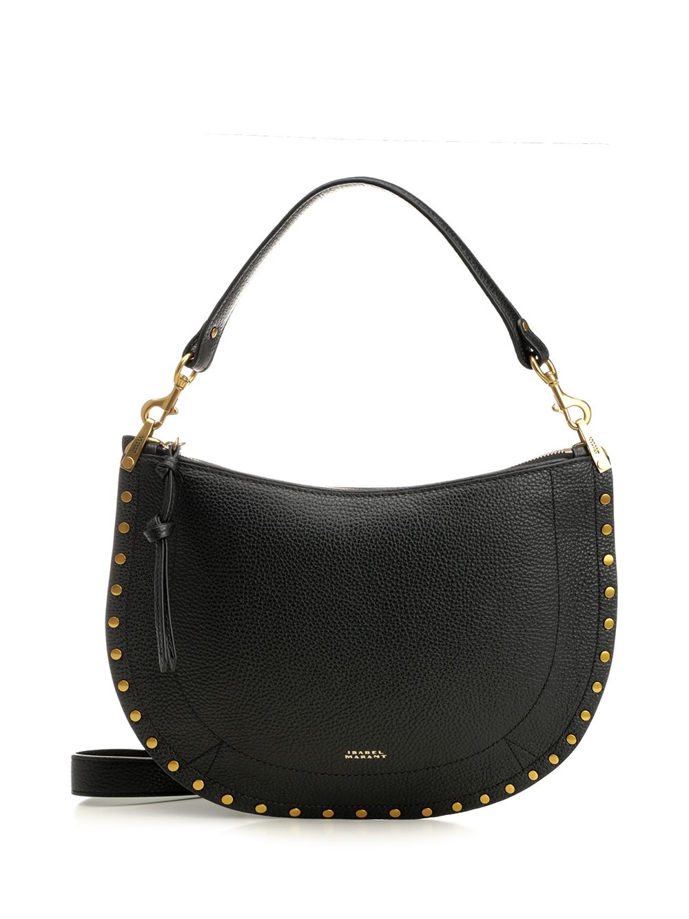 "Oskan" crescent-shaped shoulder bag 25ABF0066FAC3C22M01BK (Isabel Marant / ボディ・ベルトバッグ ) | Isabel Marant (イザベル マラン)