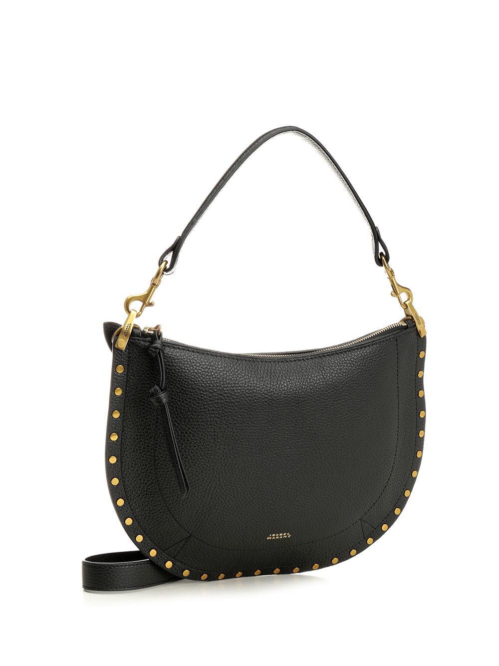 "Oskan" crescent-shaped shoulder bag 25ABF0066FAC3C22M01BK (Isabel Marant / ボディ・ベルトバッグ ) | Isabel Marant (イザベル マラン)(1)