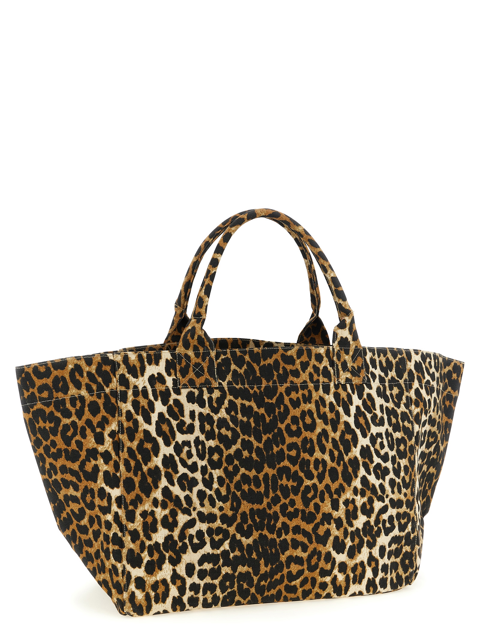 'Leopard XXL' shopping bag A7161943 (GANNI / トートバッグ ) | GANNI (ガニー)(1)