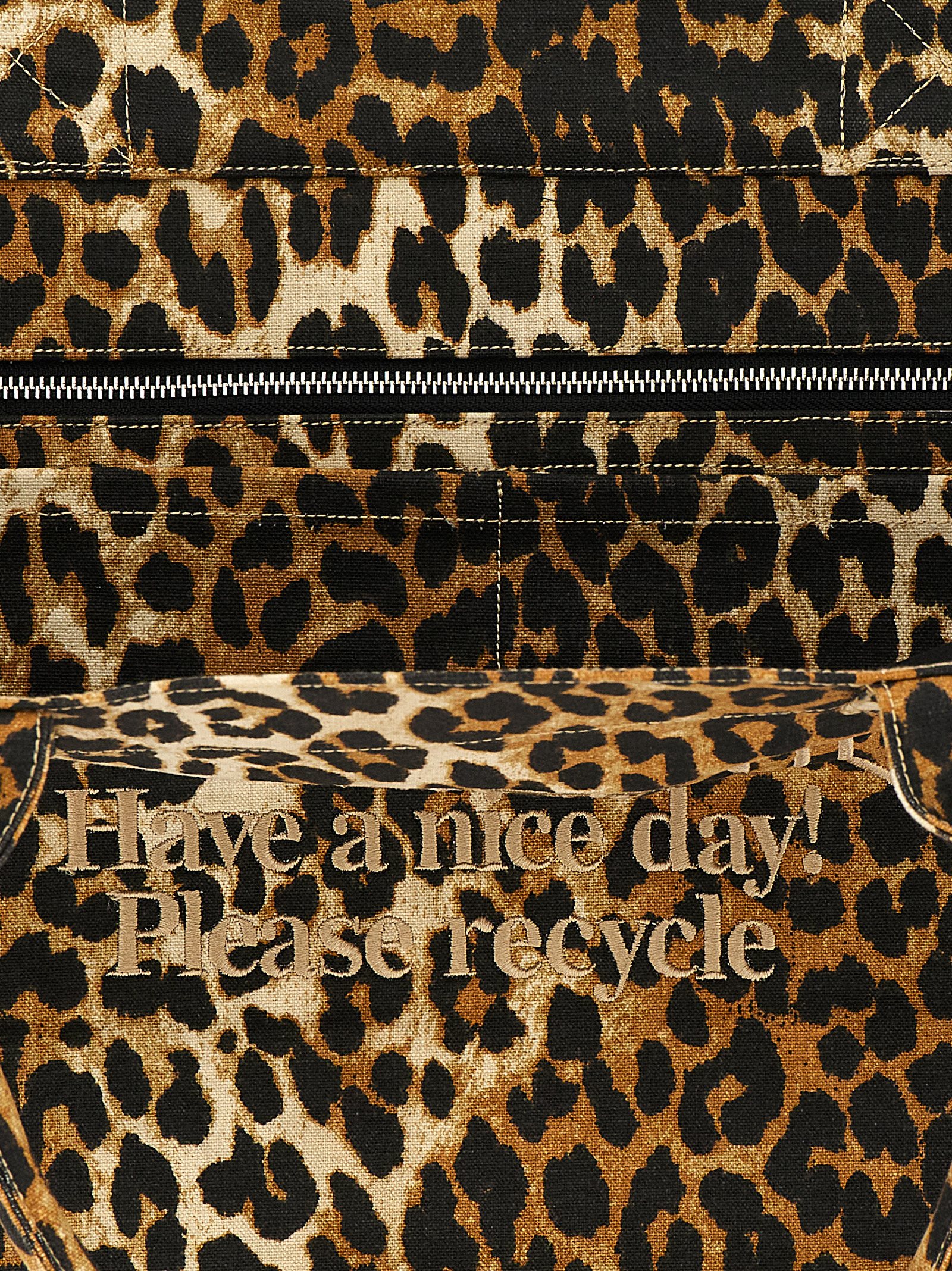 'Leopard XXL' shopping bag A7161943 (GANNI / トートバッグ ) | GANNI (ガニー)(3)